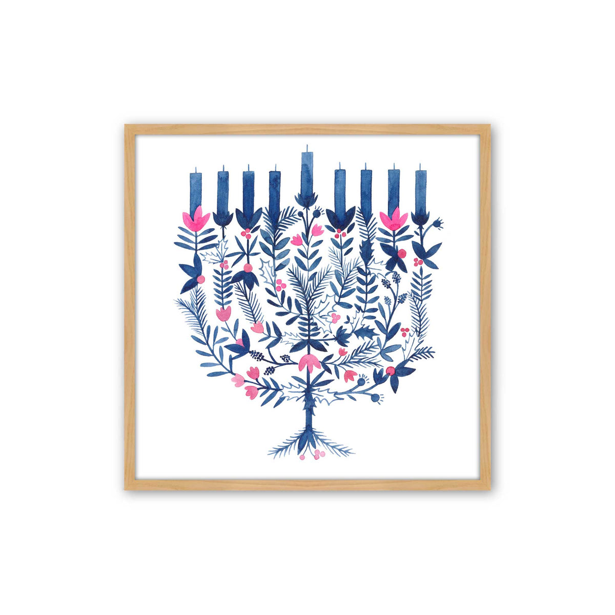 [Color:American Maple], Picture of art in an American Maple frame