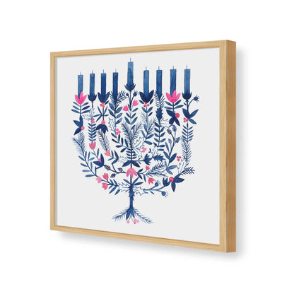 [Color:Espresso], Picture of art in a Espresso frame of the corner