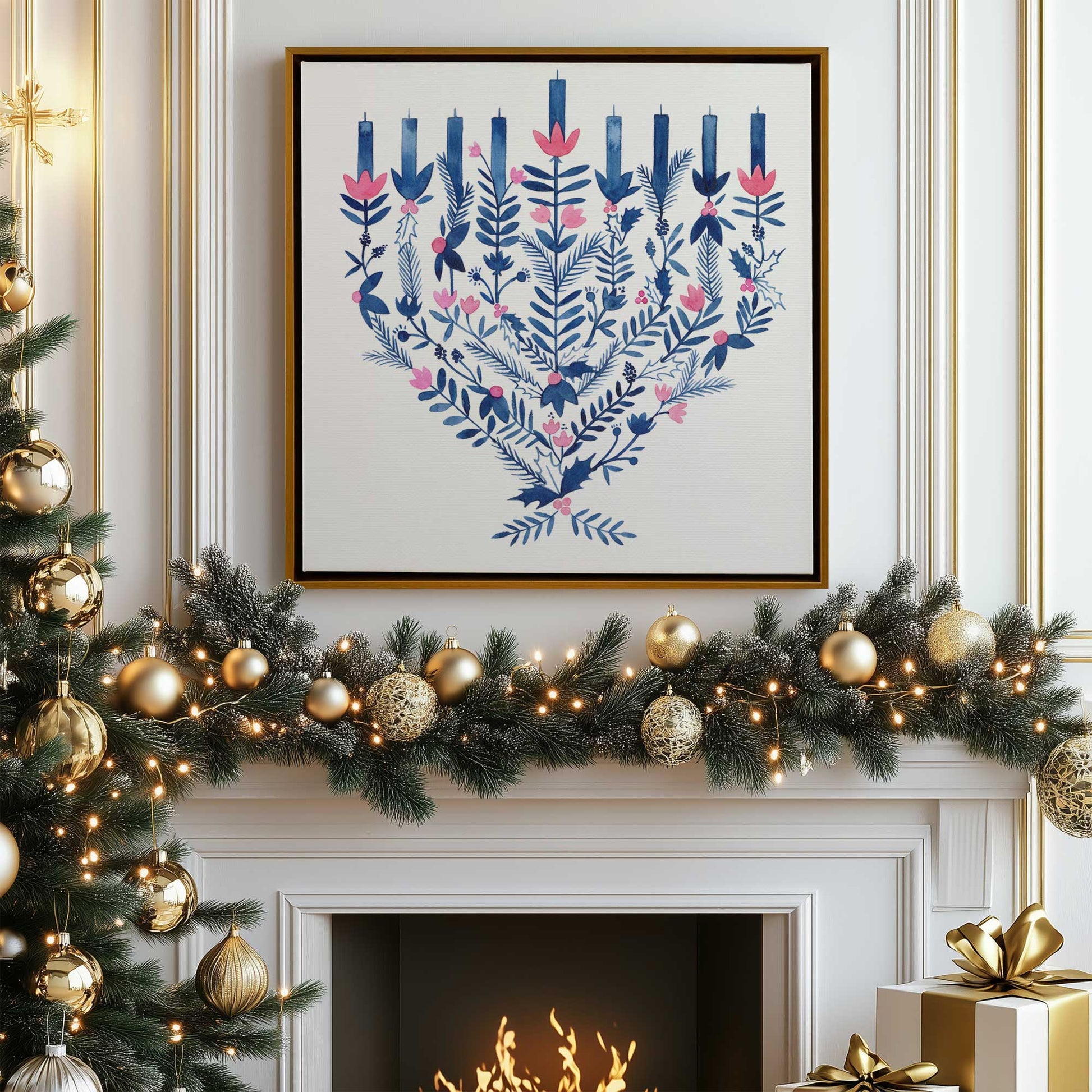 Picture of art in a room