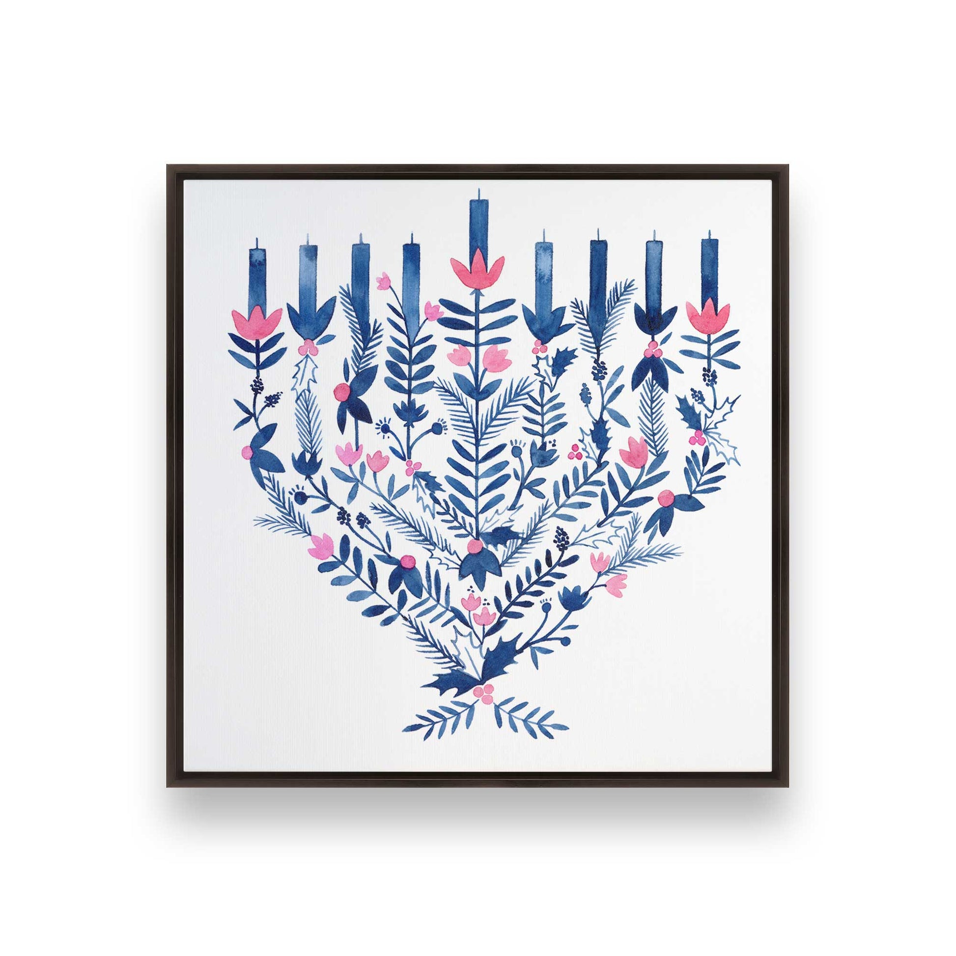 [Color:Espresso], Picture of art in a Espresso frame