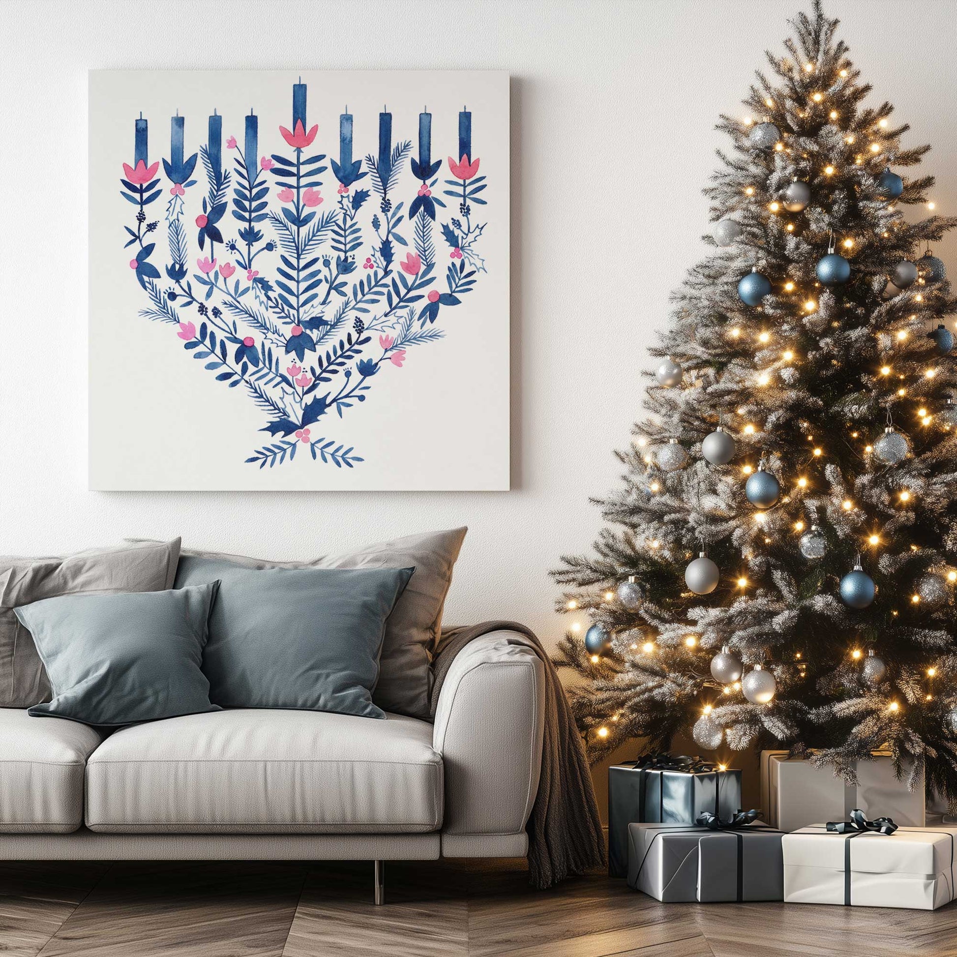 Picture of art in a room