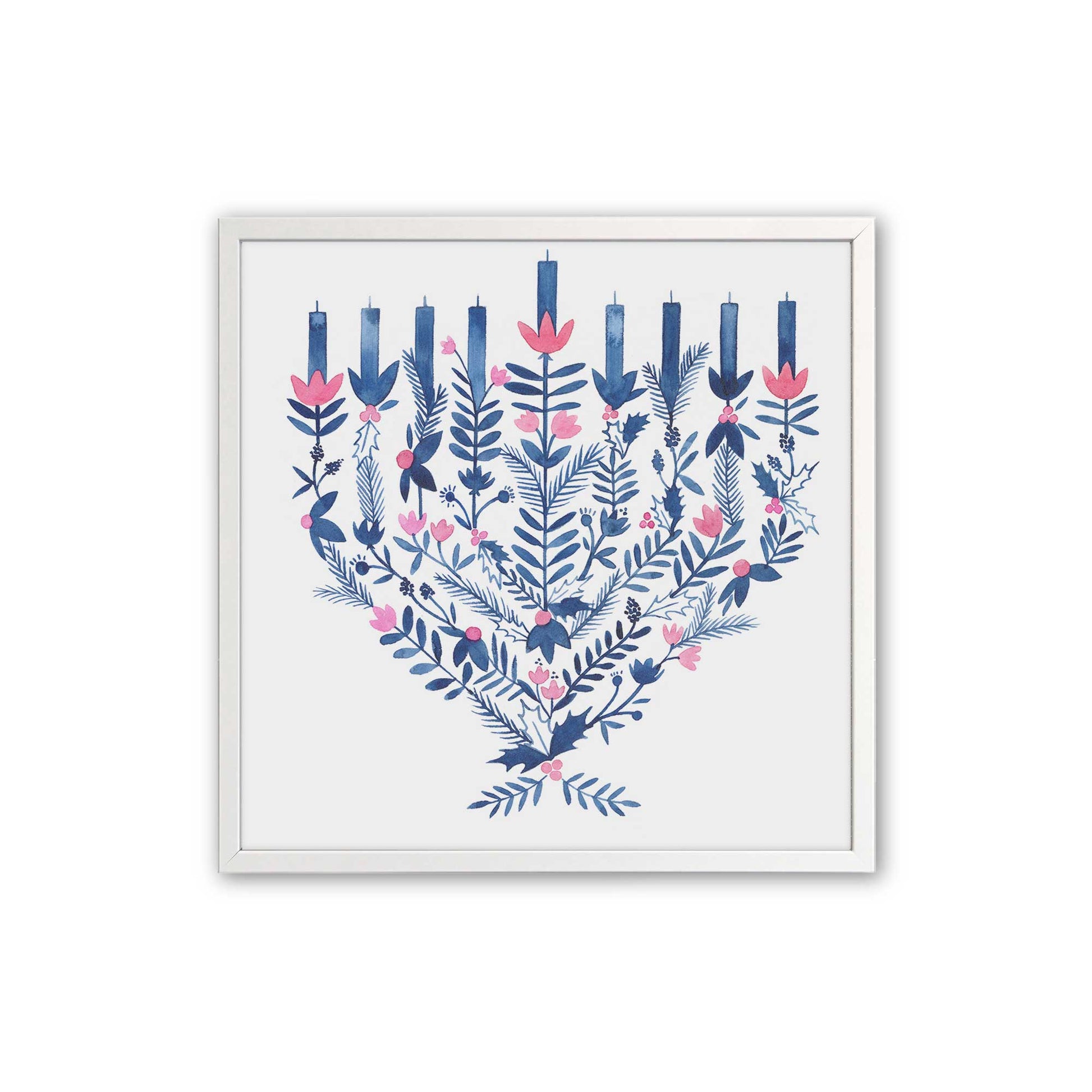 [Color:Opaque White], Picture of art in a Opaque White frame