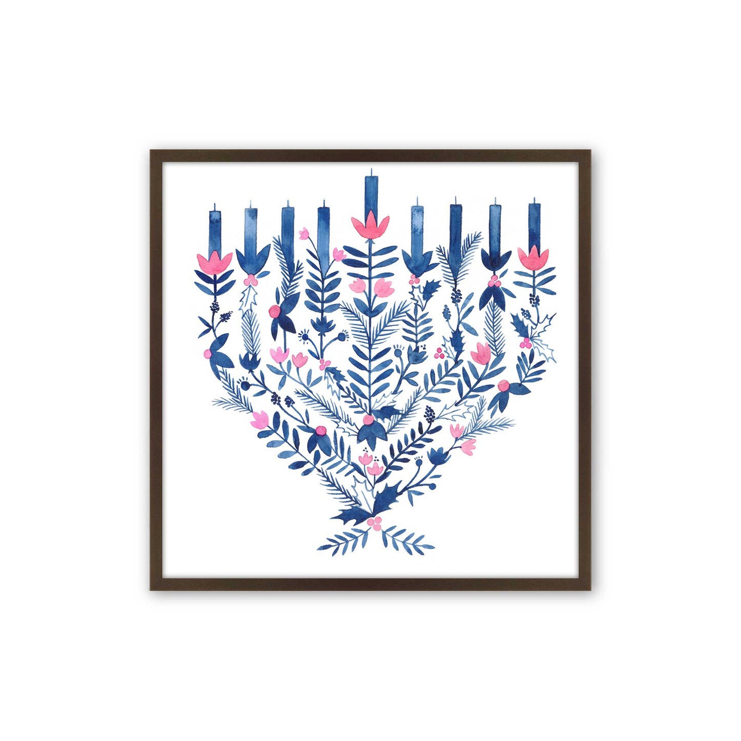 [Color:Espresso], Picture of art in a Espresso frame