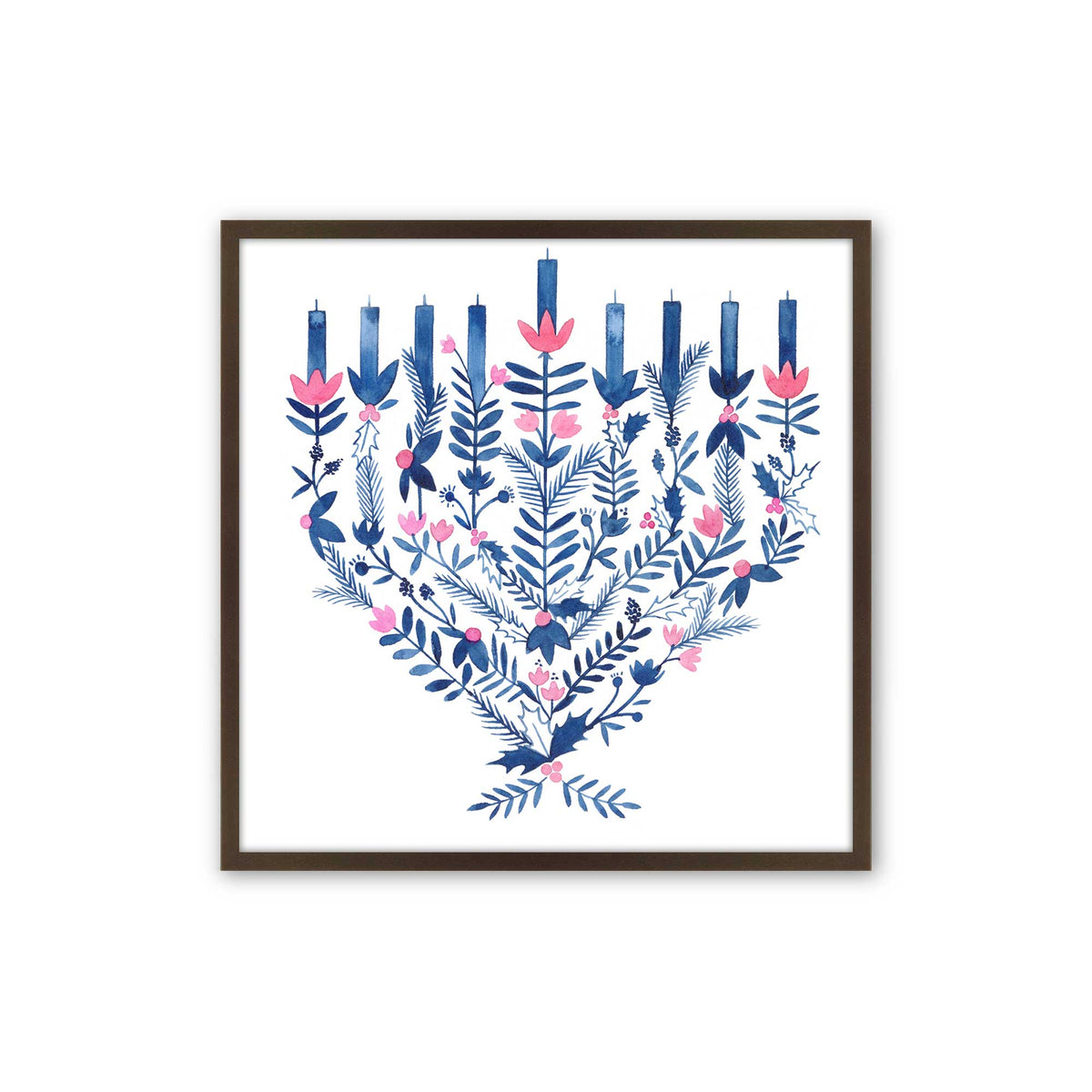 [Color:Belvinder Brown], Picture of art in a Belvinder Brown frame