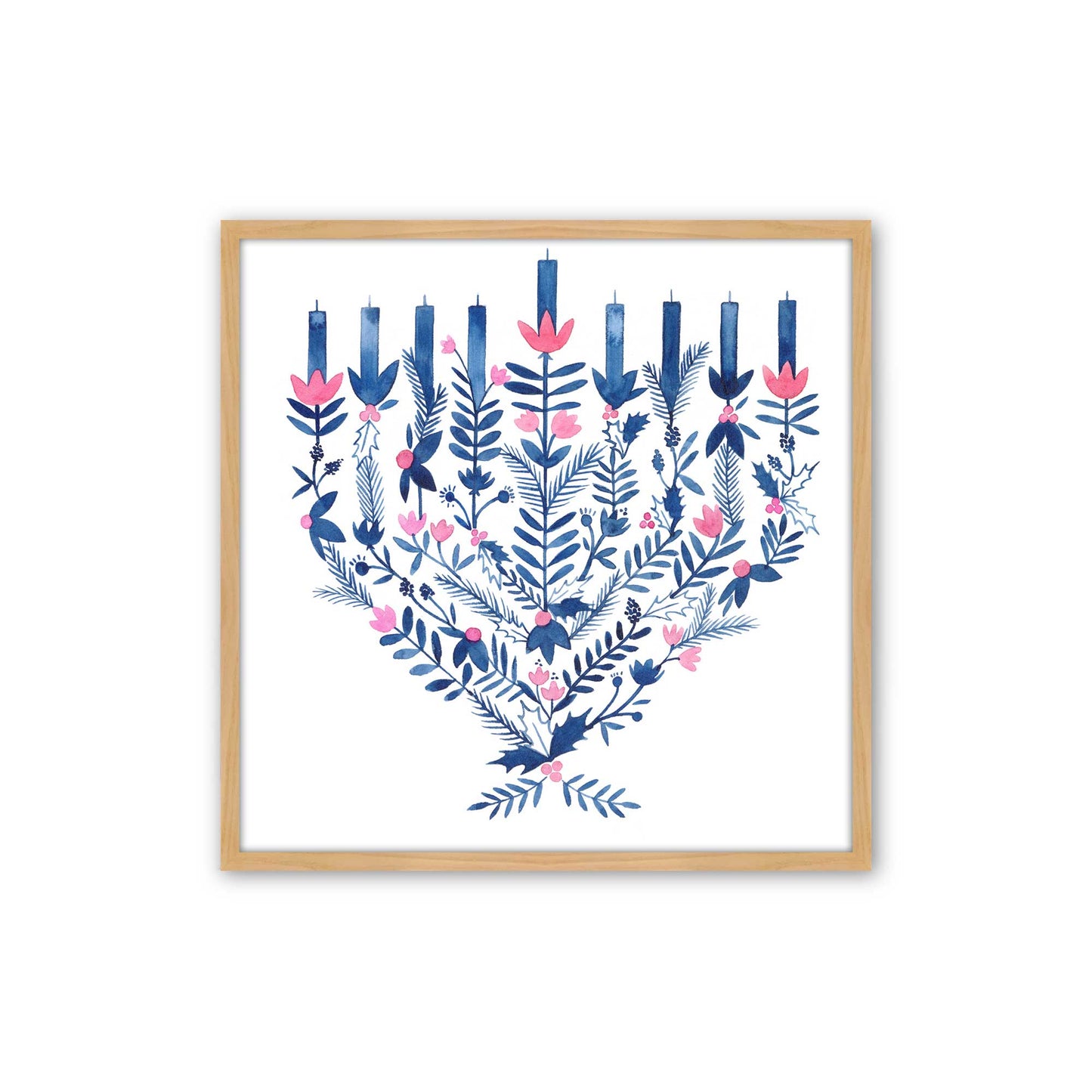 [Color:Espresso], Picture of art in a Espresso frame