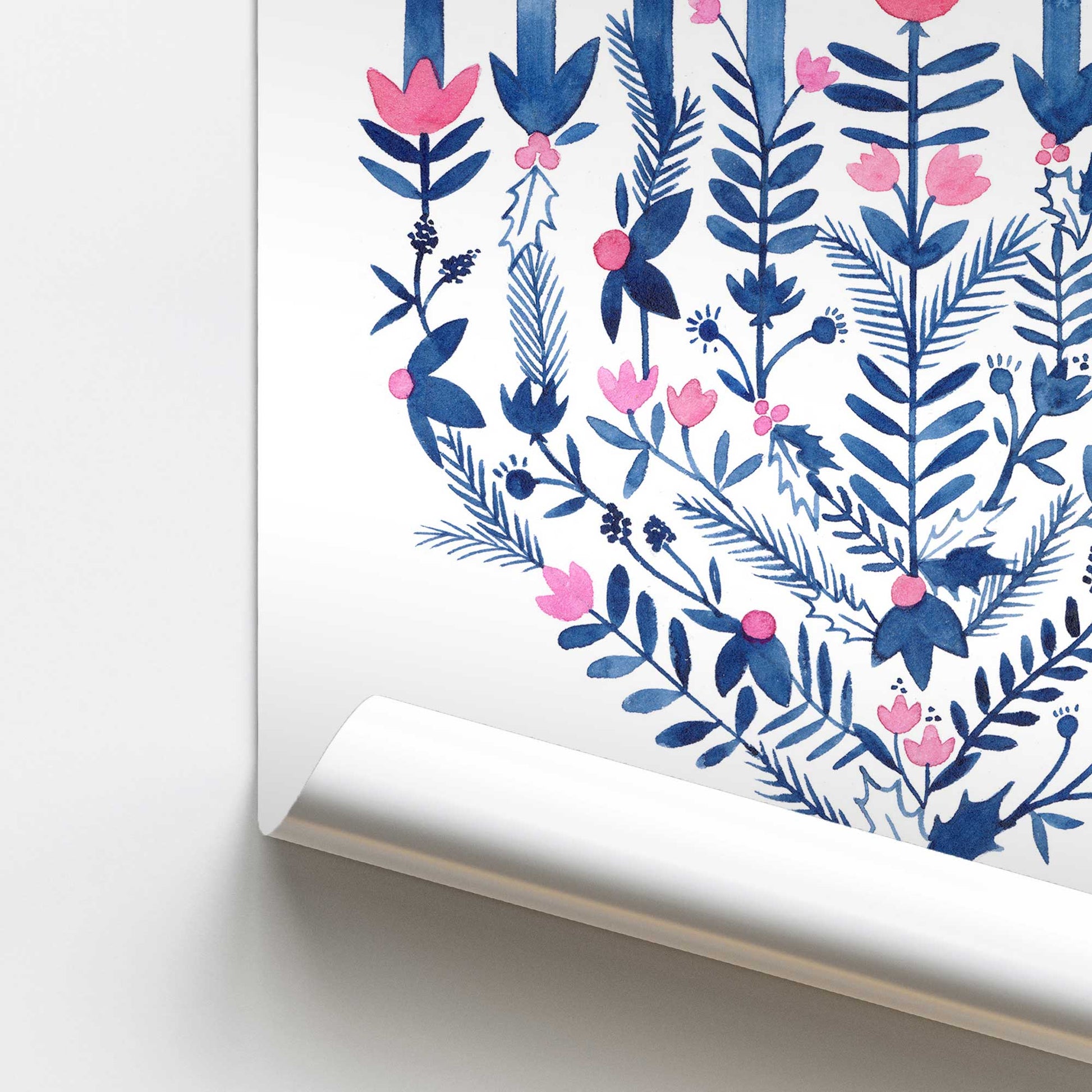 [Color:Rolled Print], Picture of close up of art