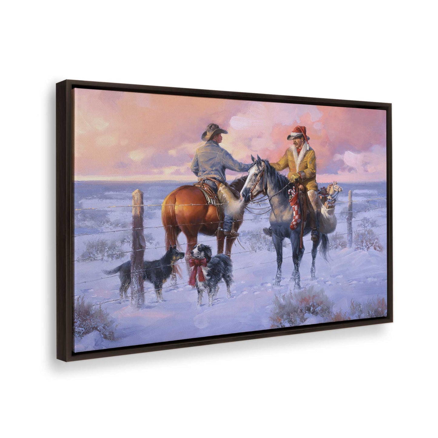 [Color:Espresso], Picture of the corner of the art