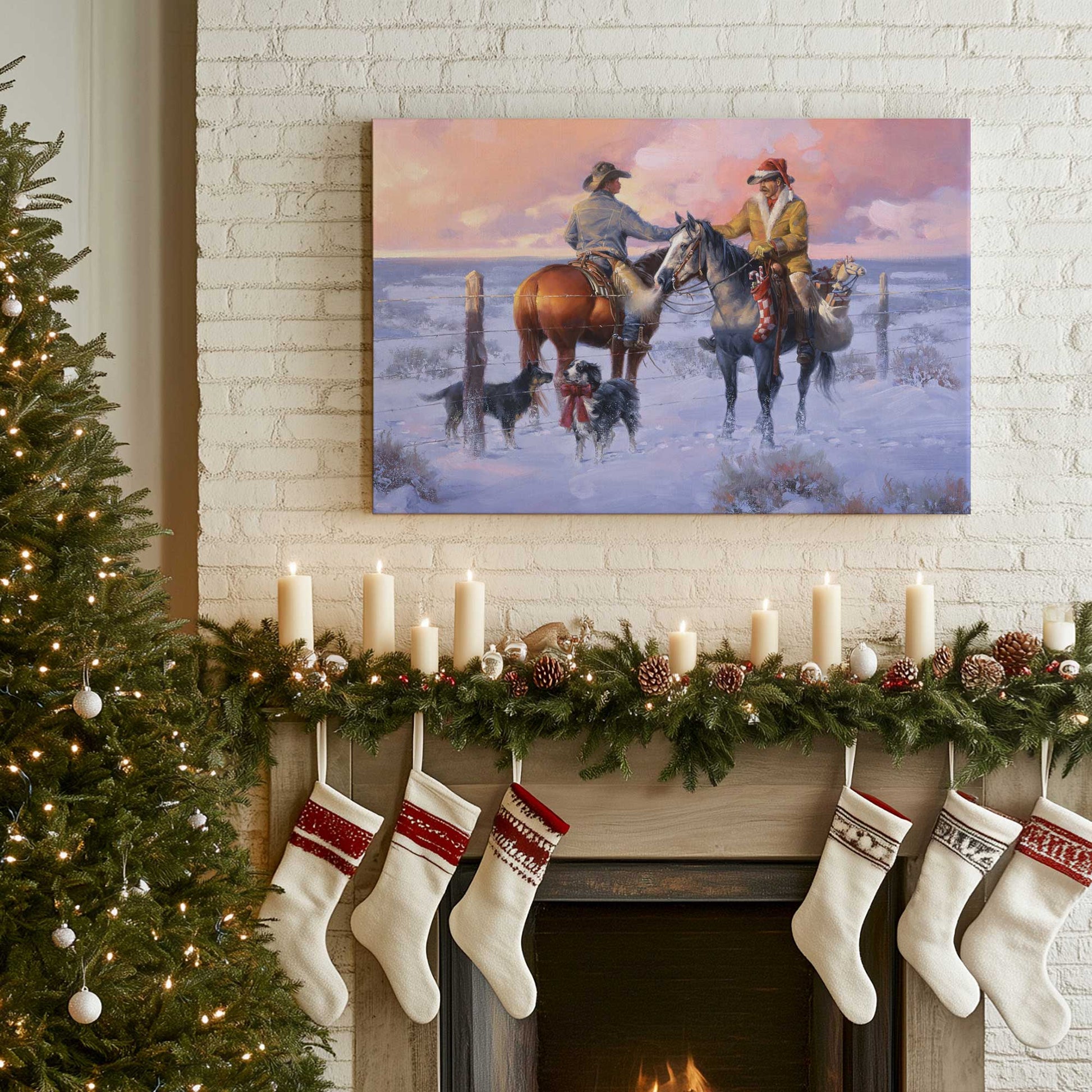 Picture of art in a room