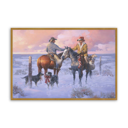 [Color:Polished Gold], Picture of art in a Polished Gold frame