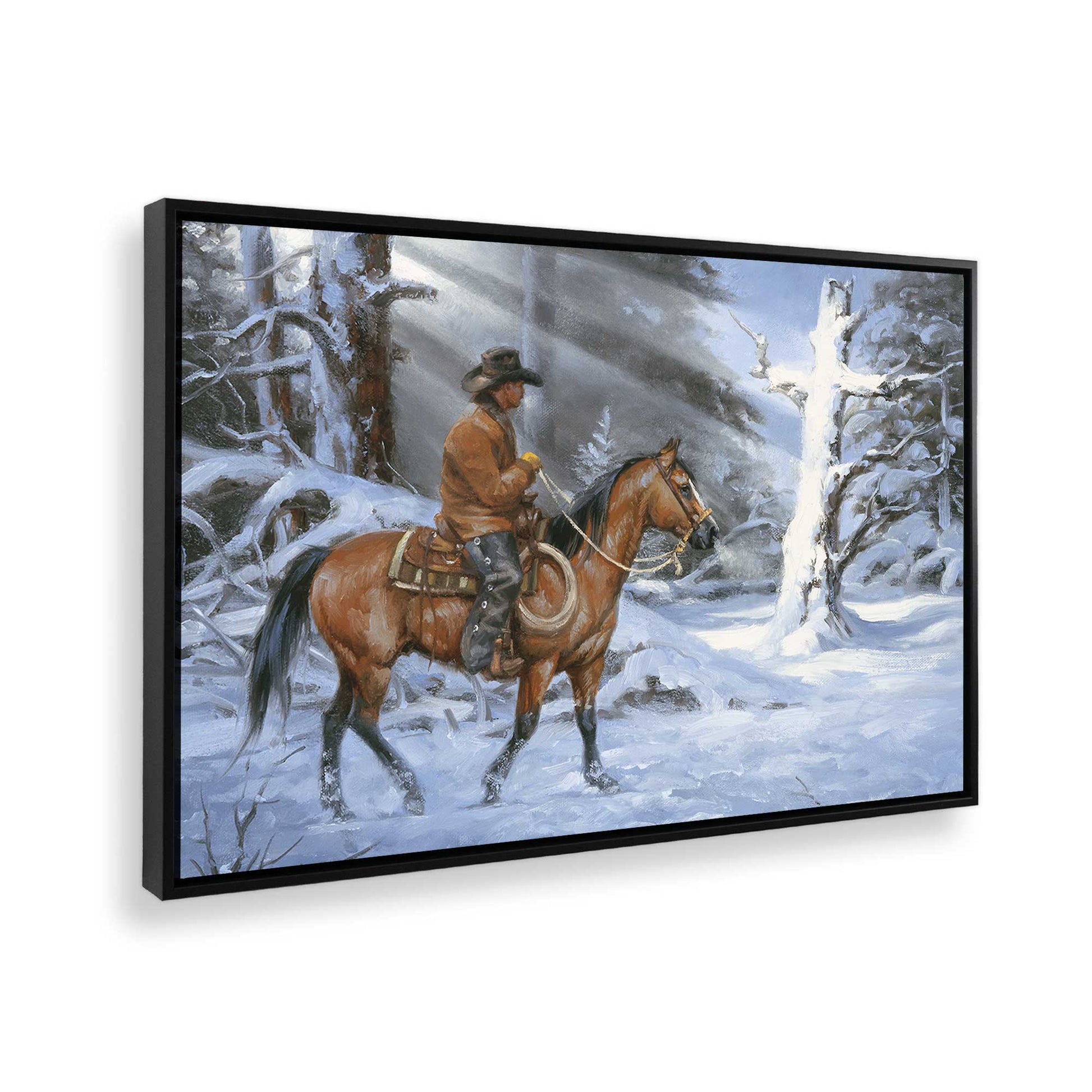 [Color:Satin Black], Picture of the corner of the art