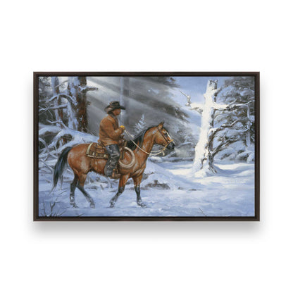 [Color:Espresso], Picture of art in a Espresso frame