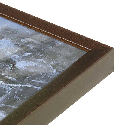 [Color:Belvinder Brown], Picture of art in a Belvinder Brown frame at an angle