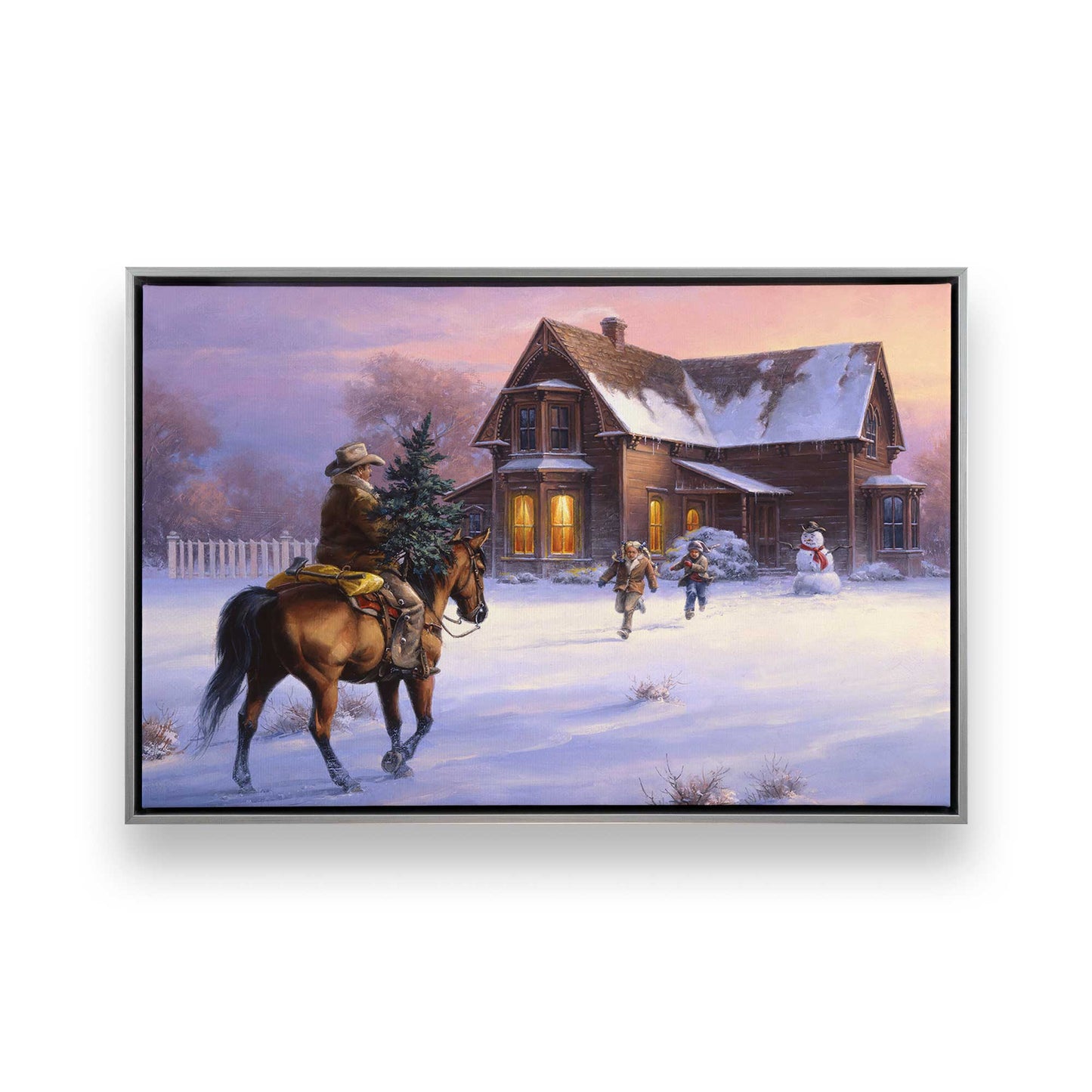 [Color:Polished Chrome], Picture of art in a Polished Chrome frame