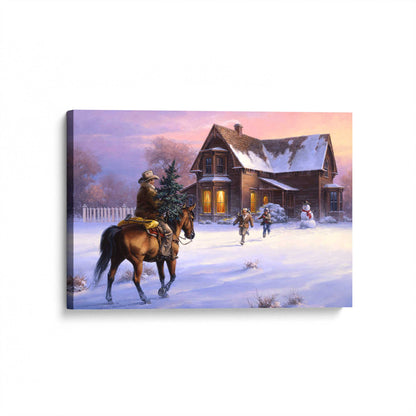 [Color:Stretched Canvas], Picture of art at an angle