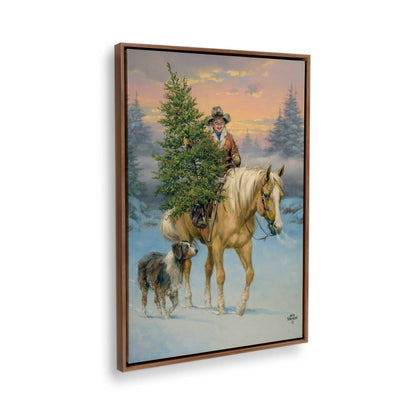 [Color:Walnut], Picture of the corner of the art