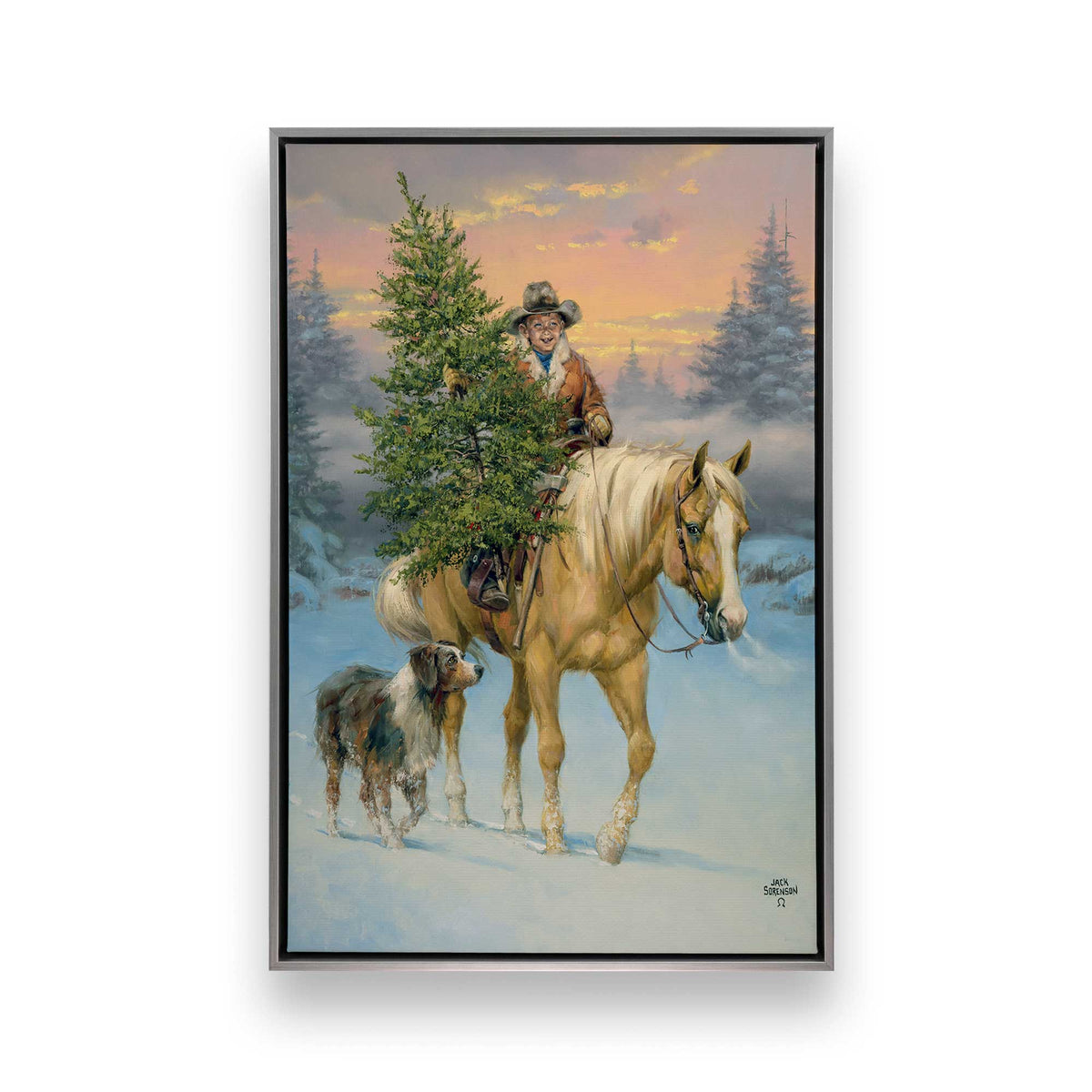 [Color:Polished Chrome], Picture of art in a Polished Chrome frame