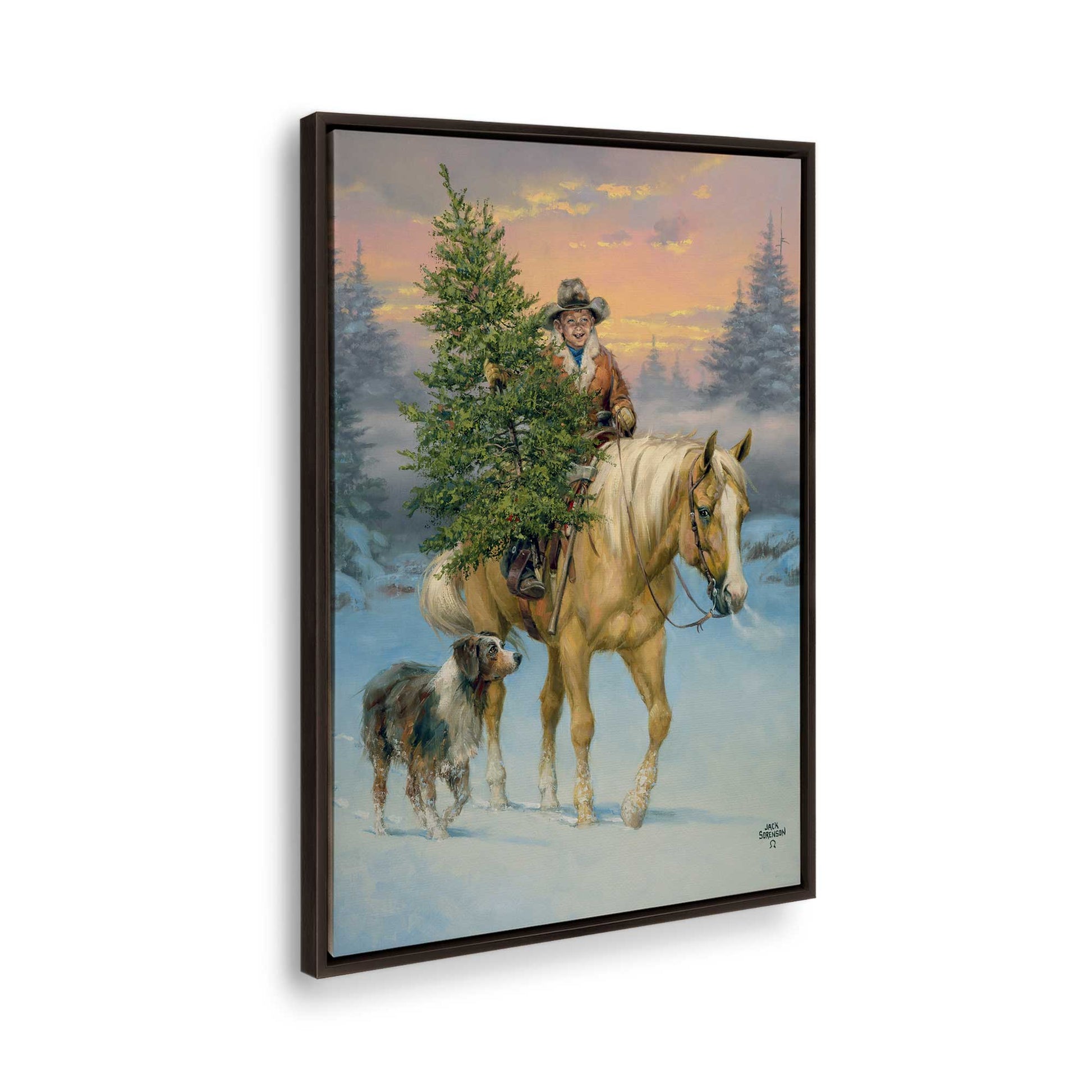 [Color:Espresso], Picture of the corner of the art