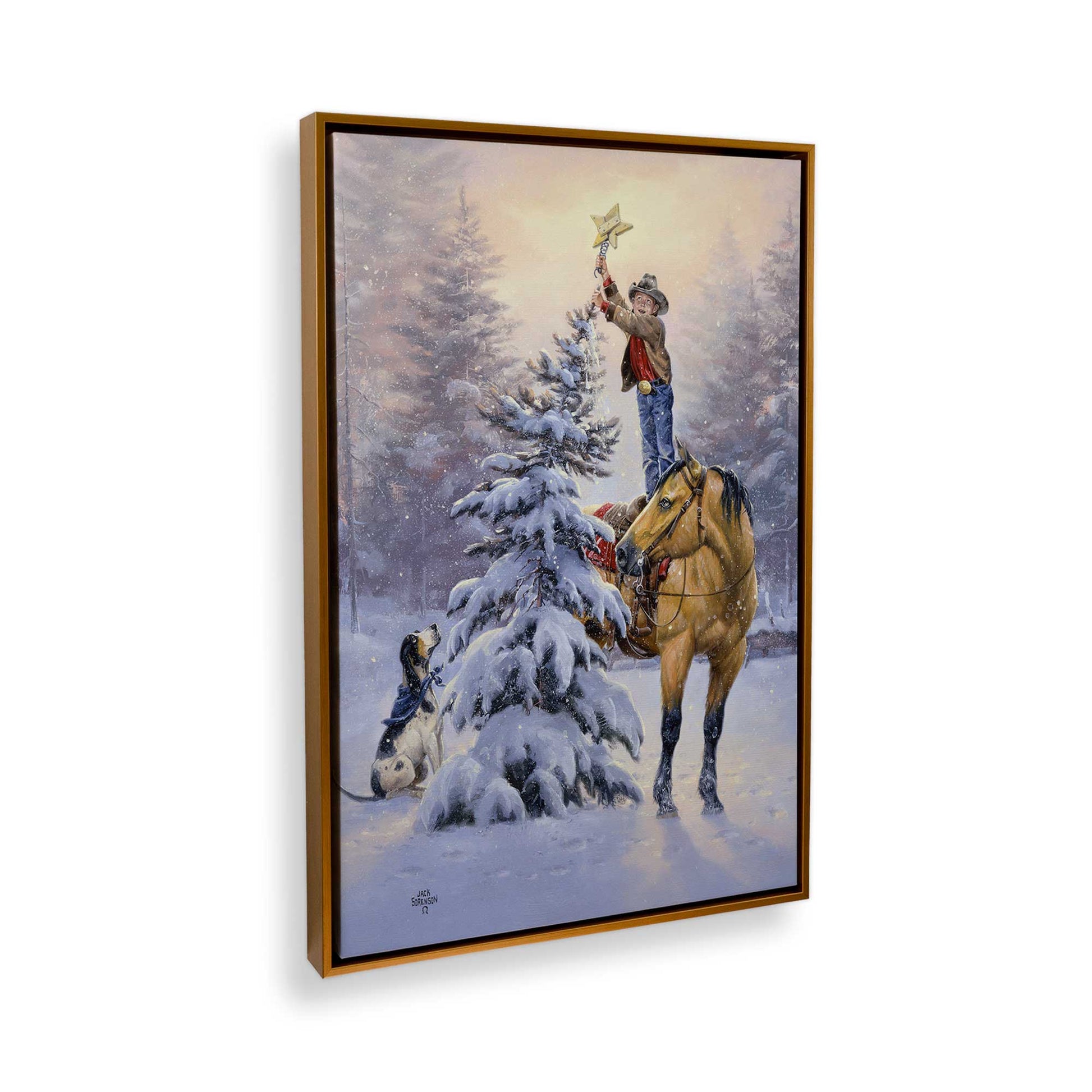 [Color:Polished Gold], Picture of the corner of the art