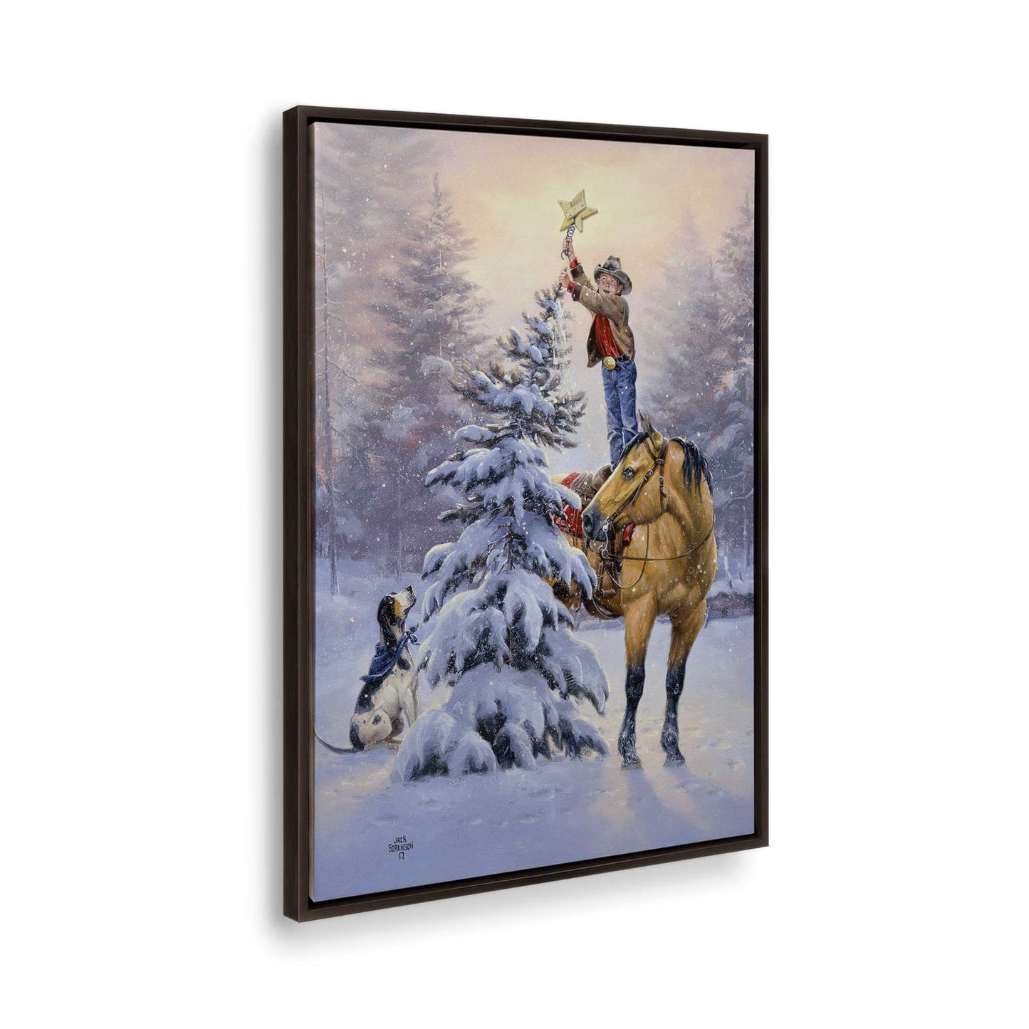 [Color:Espresso], Picture of the corner of the art