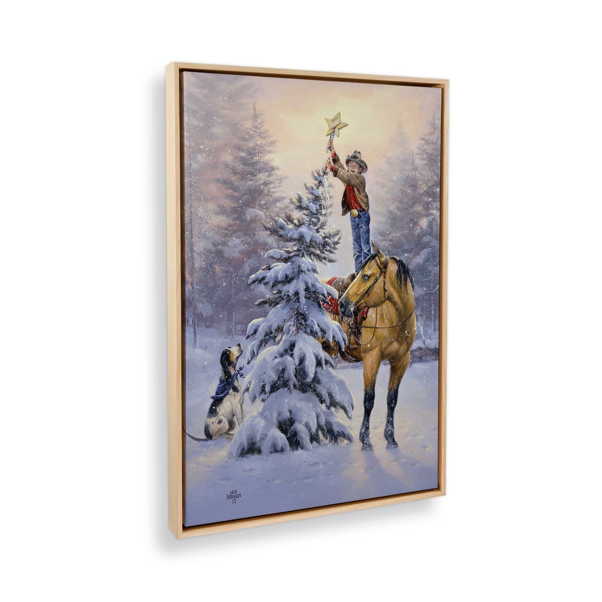 [Color:American Maple], Picture of the corner of the art