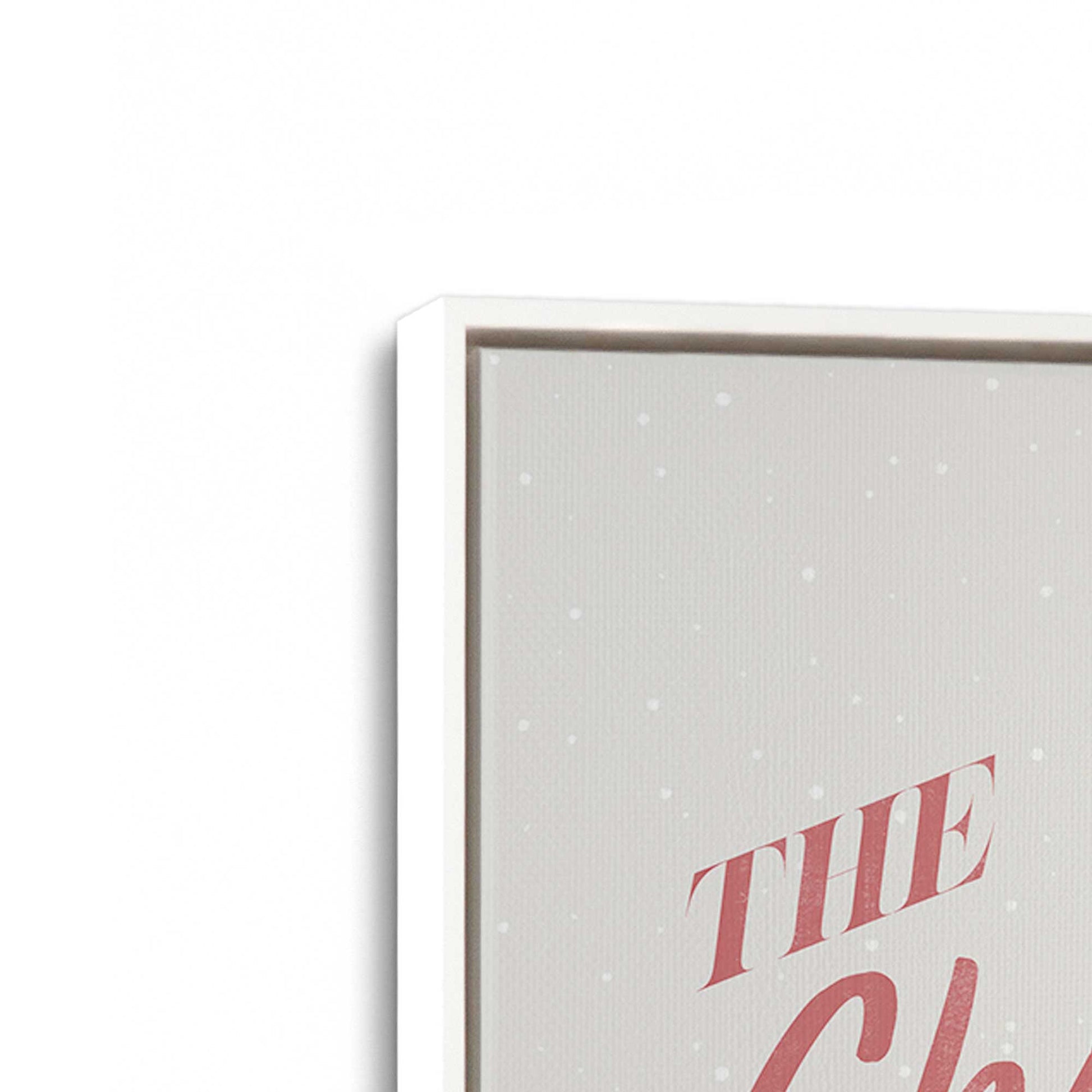 [Color:Opaque White], Picture of art in a White frame at an angle