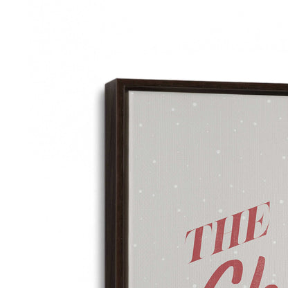 [Color:Espresso], Picture of art in a Espresso frame at an angle