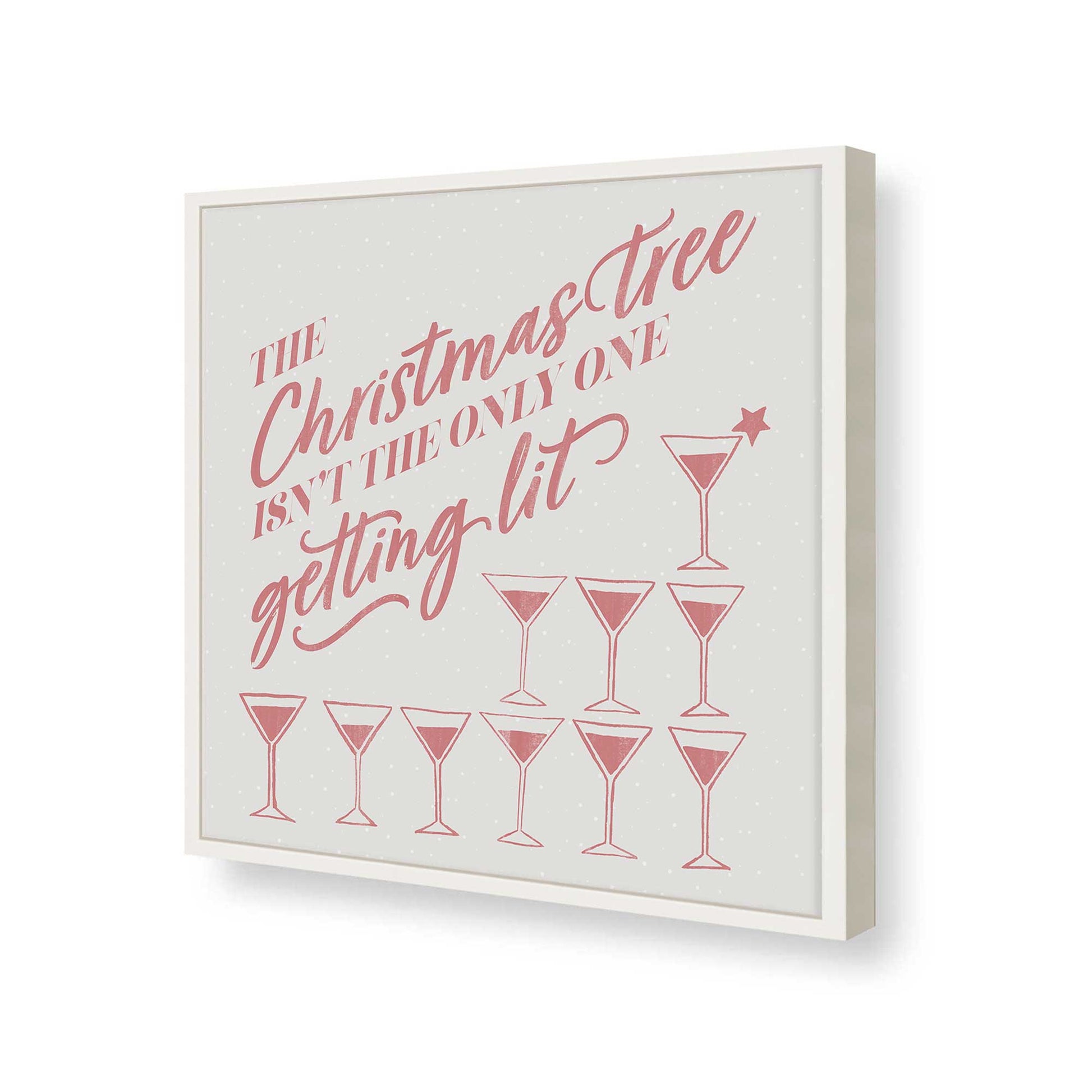 [Color:Opaque White], Picture of art in a Opaque White frame of the corner