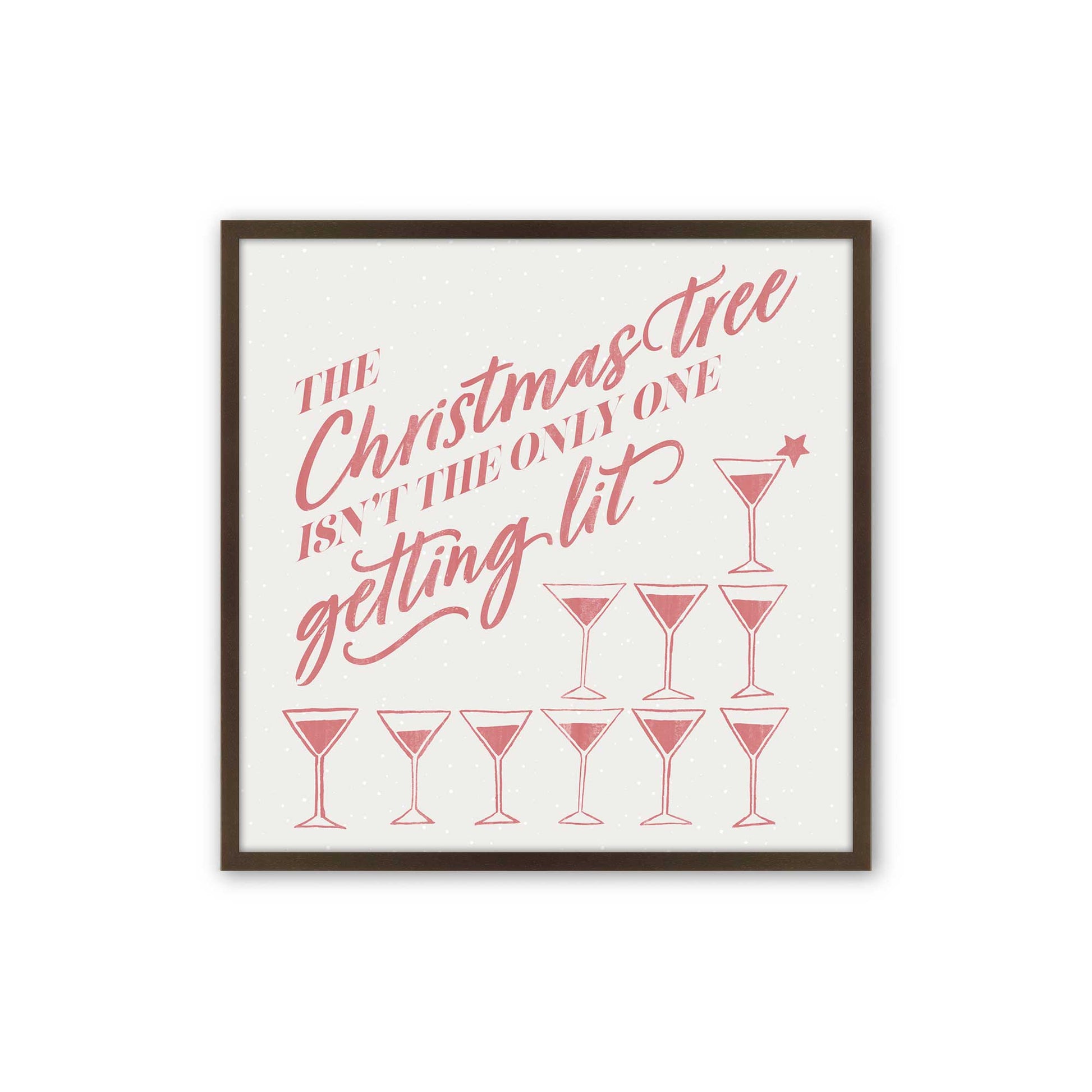 [Color:Espresso], Picture of art in a Espresso frame