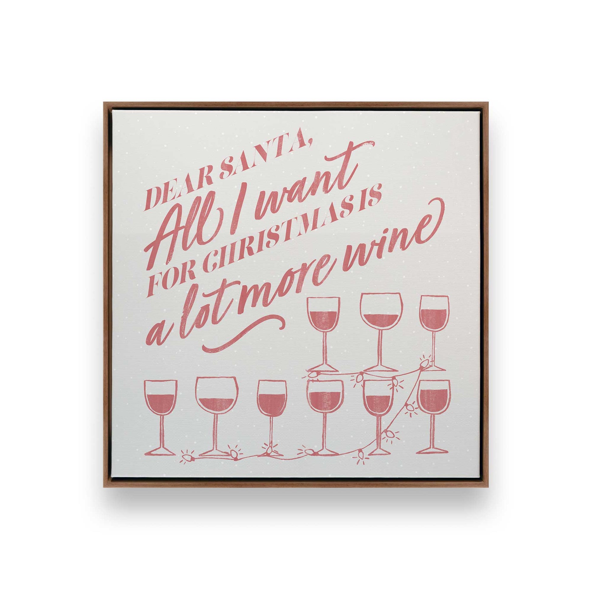 [Color:Walnut], Picture of art in a Walnut frame