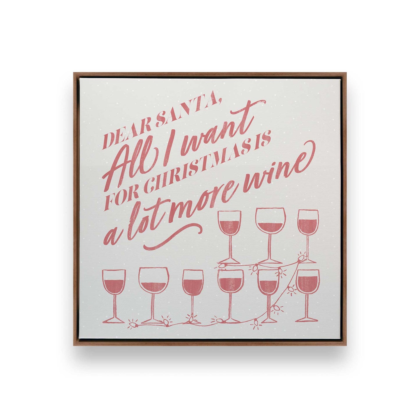 [Color:Walnut], Picture of art in a Walnut frame