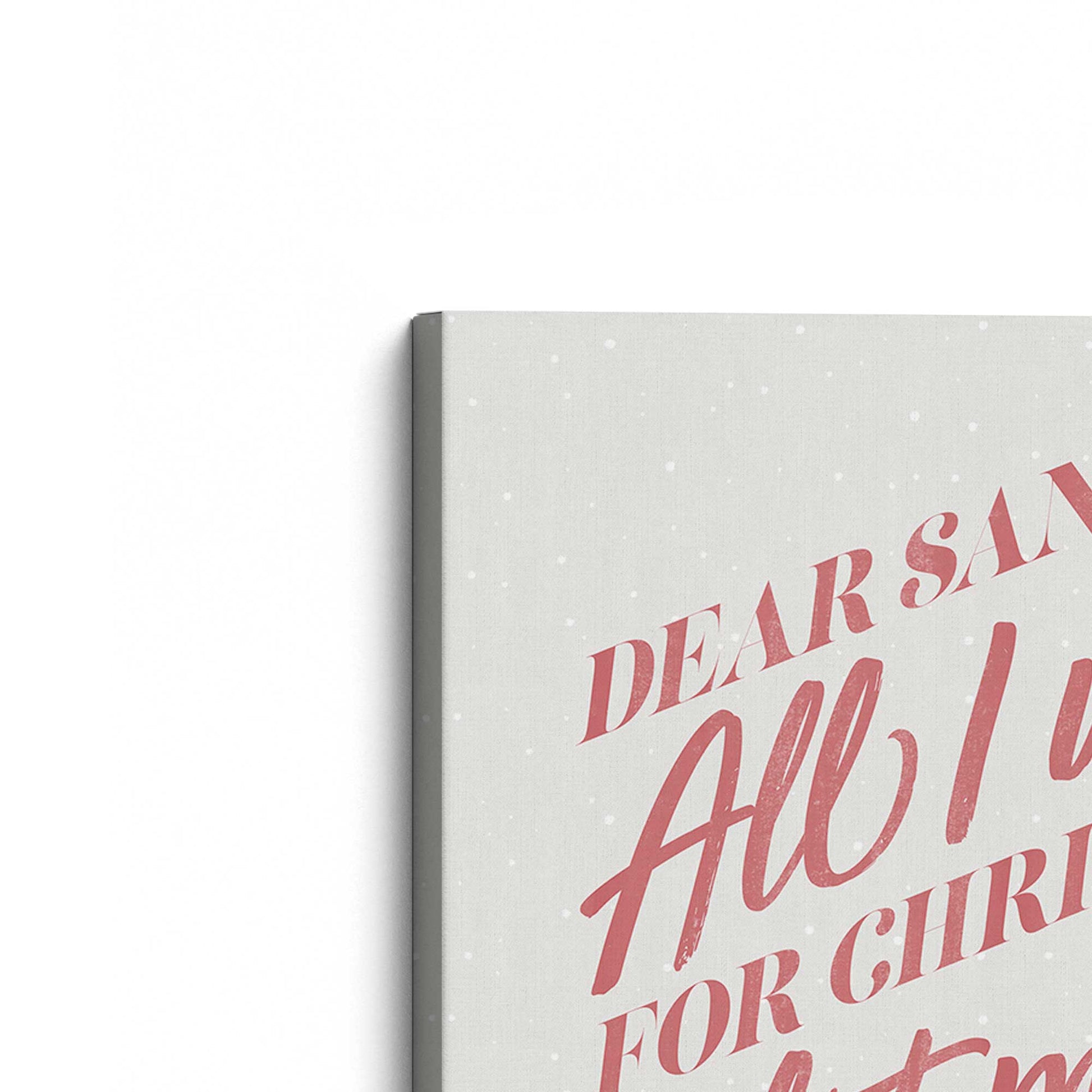 [Color:Stretched Canvas], Picture of the corner of the art