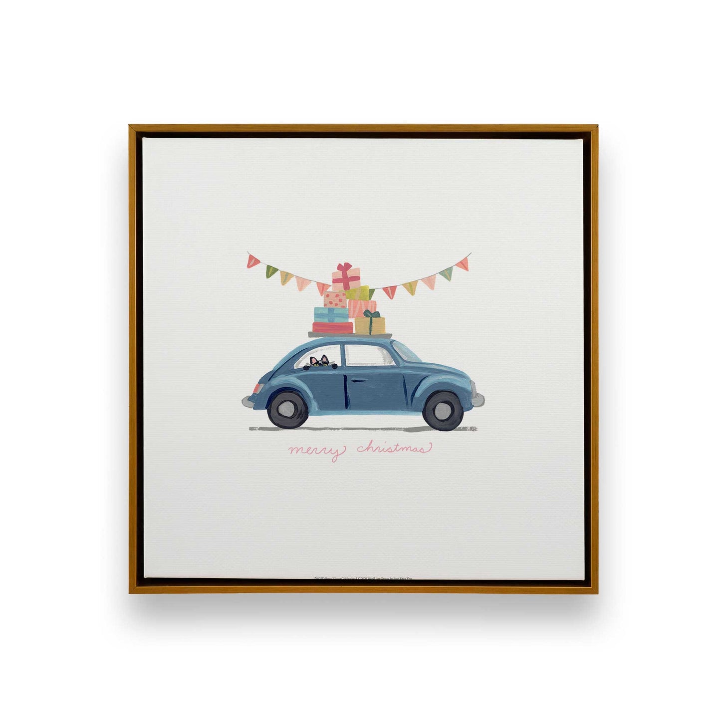 [Color:Polished Gold], Picture of art in a Polished Gold frame