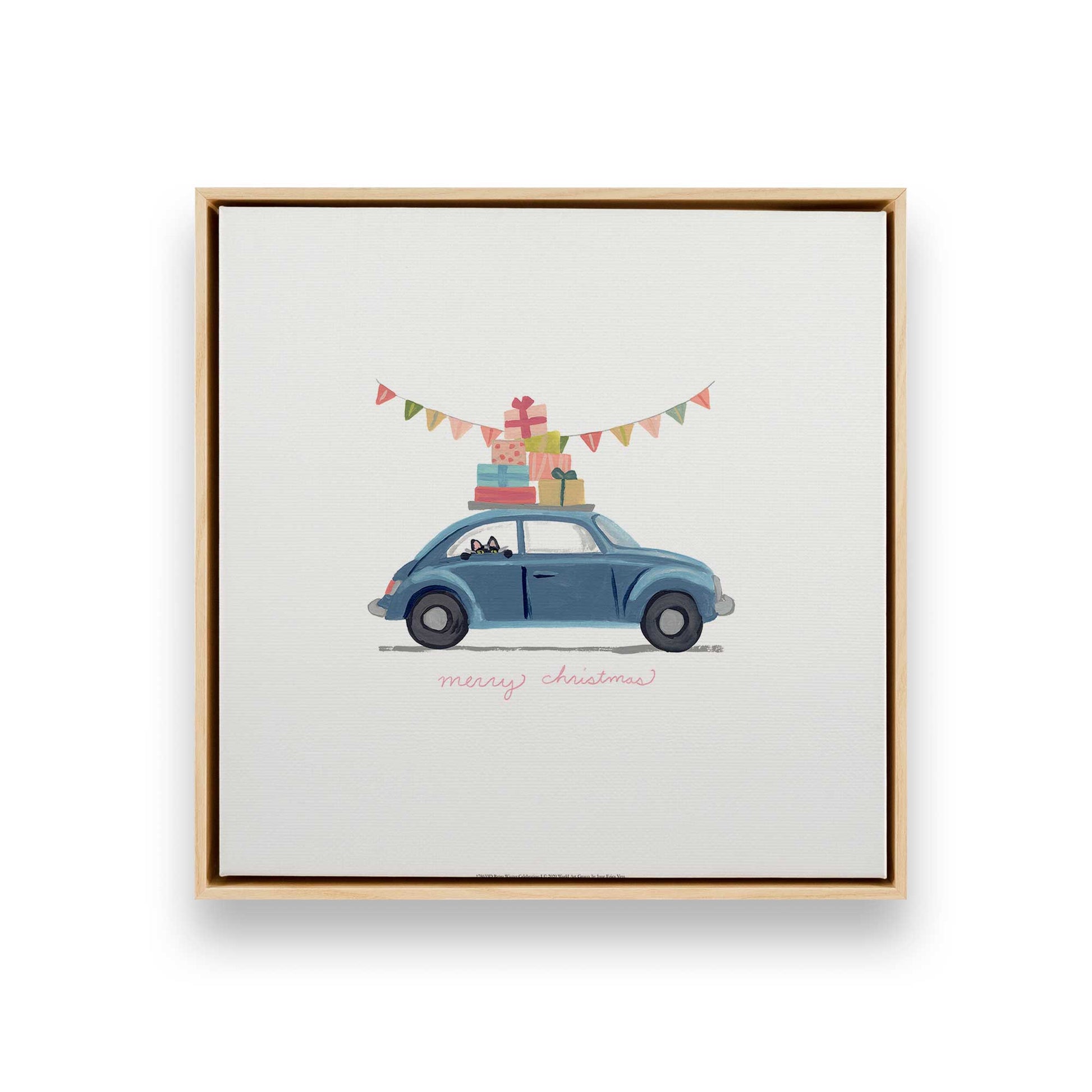 [Color:American Maple], Picture of art in a American Maple frame