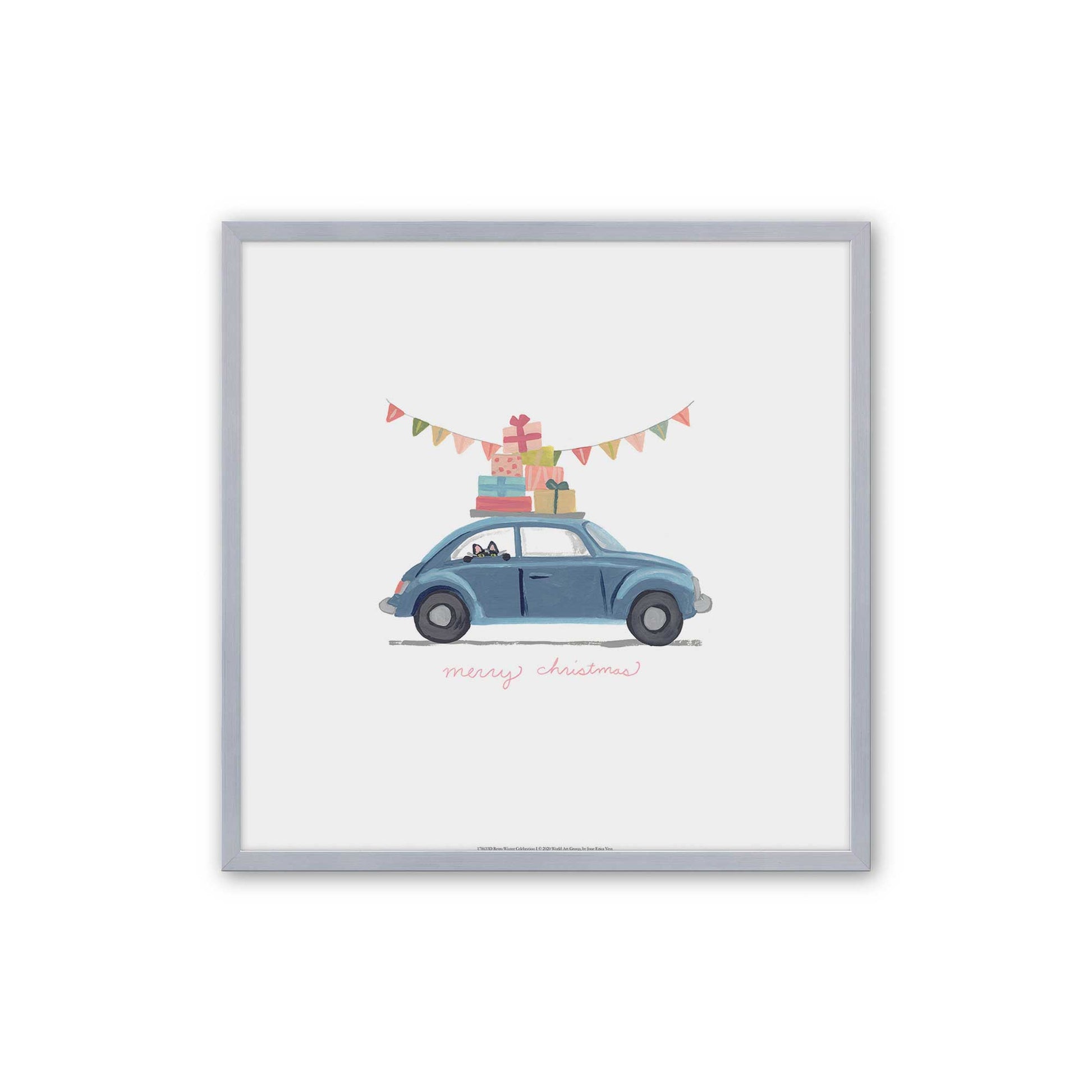 [Color:Polished Chrome], Picture of art in a Polished Chrome frame