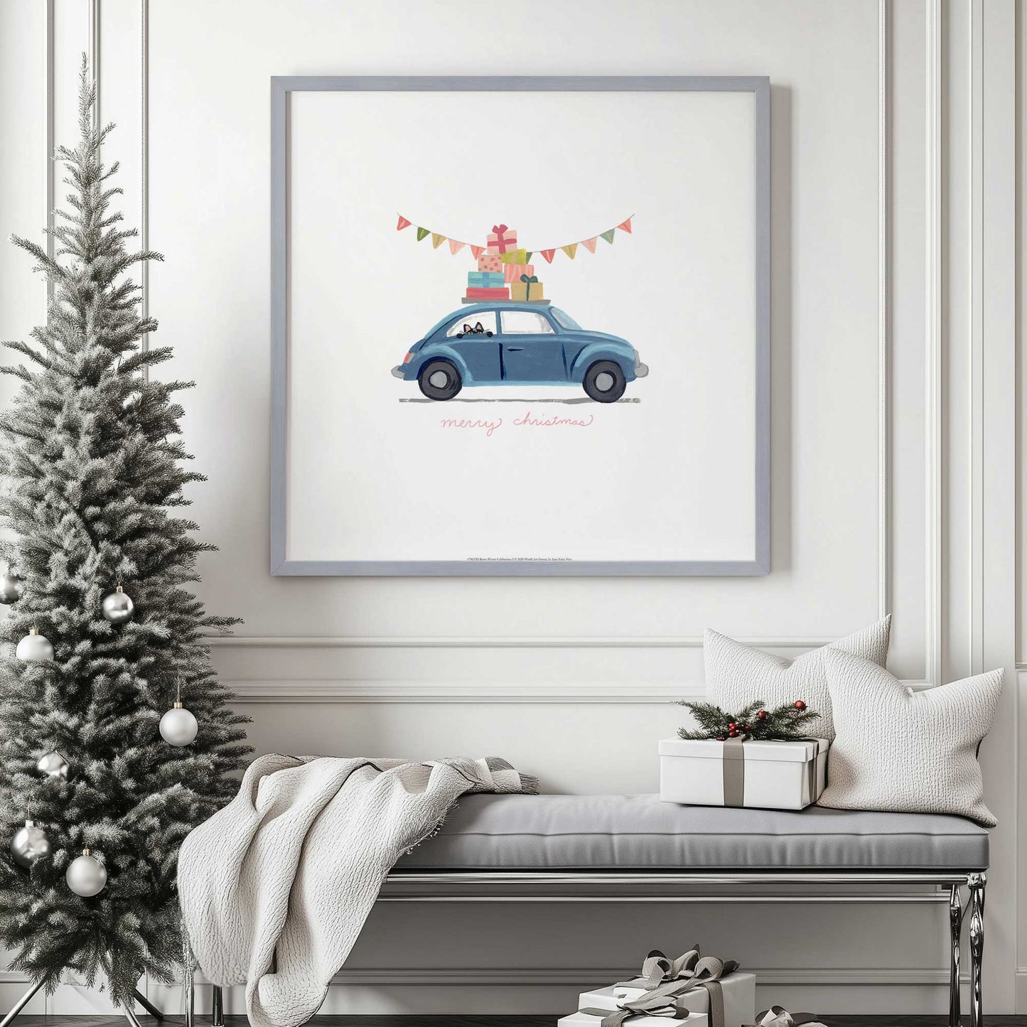 Picture of art in a room