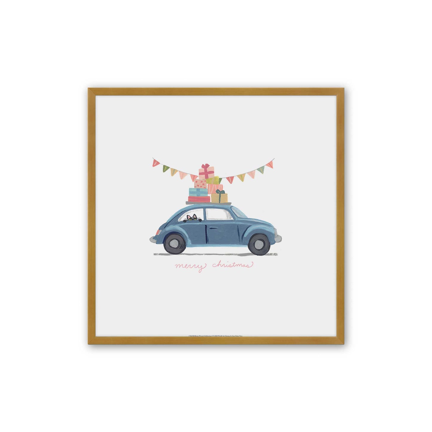 [Color:Polished Gold], Picture of art in a Polished Gold frame