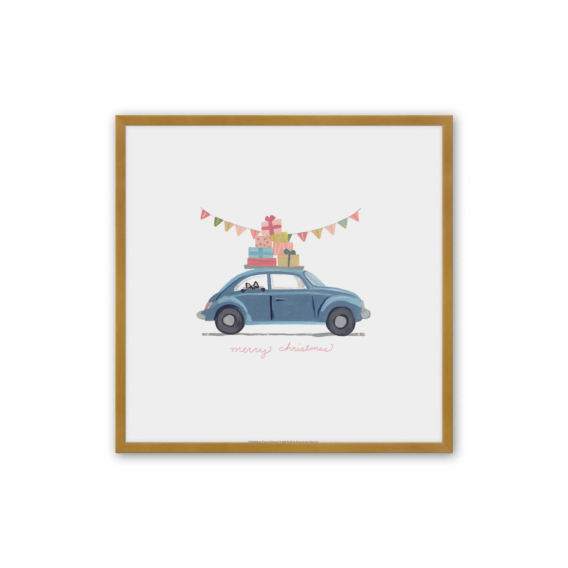 [Color:Polished Gold], Picture of art in a Polished Gold frame