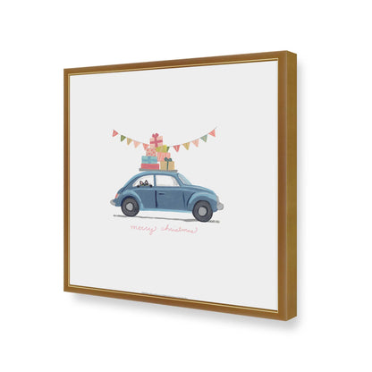 [Color:Polished Gold], Picture of art in a Polished Gold frame of the corner