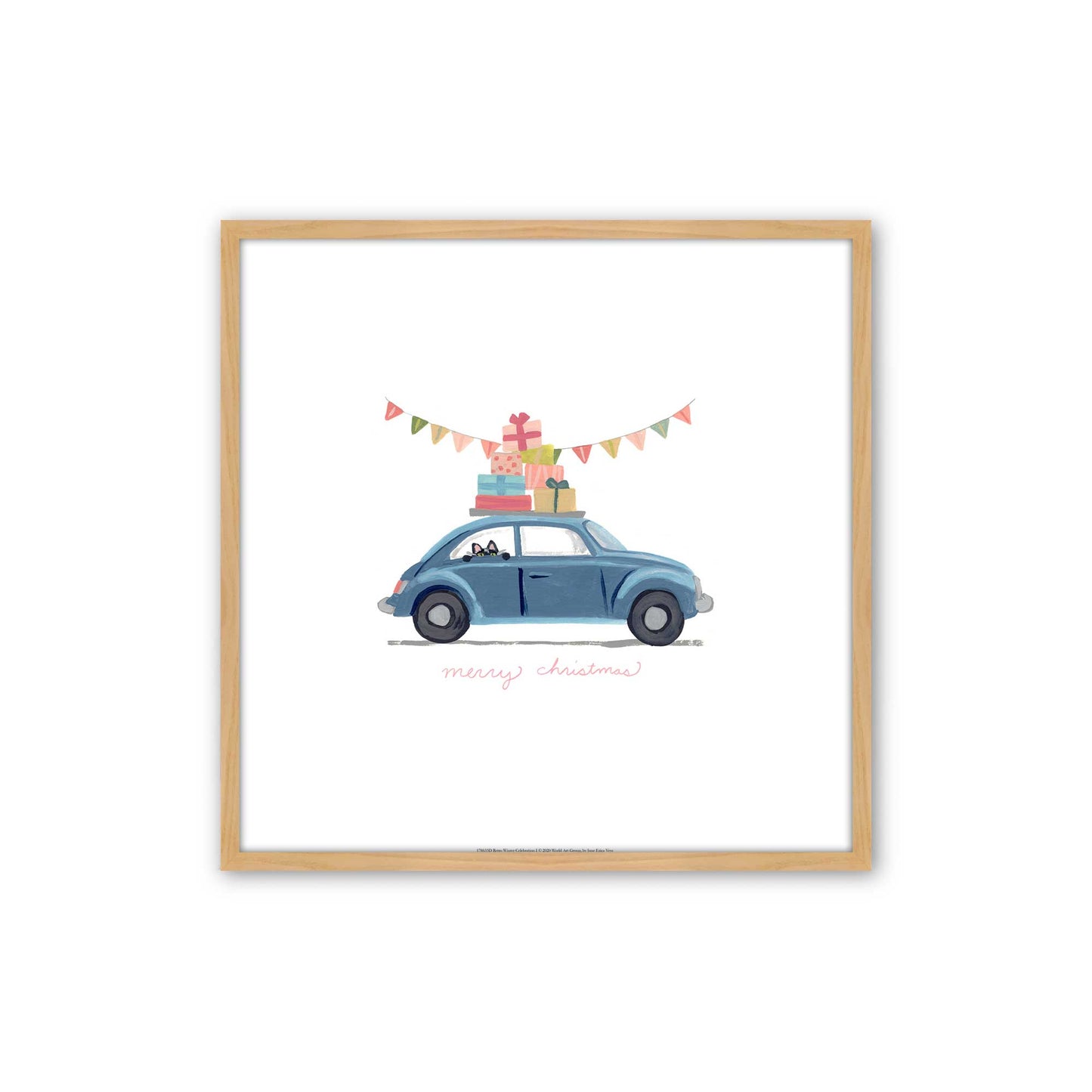 [Color:Espresso], Picture of art in a Espresso frame