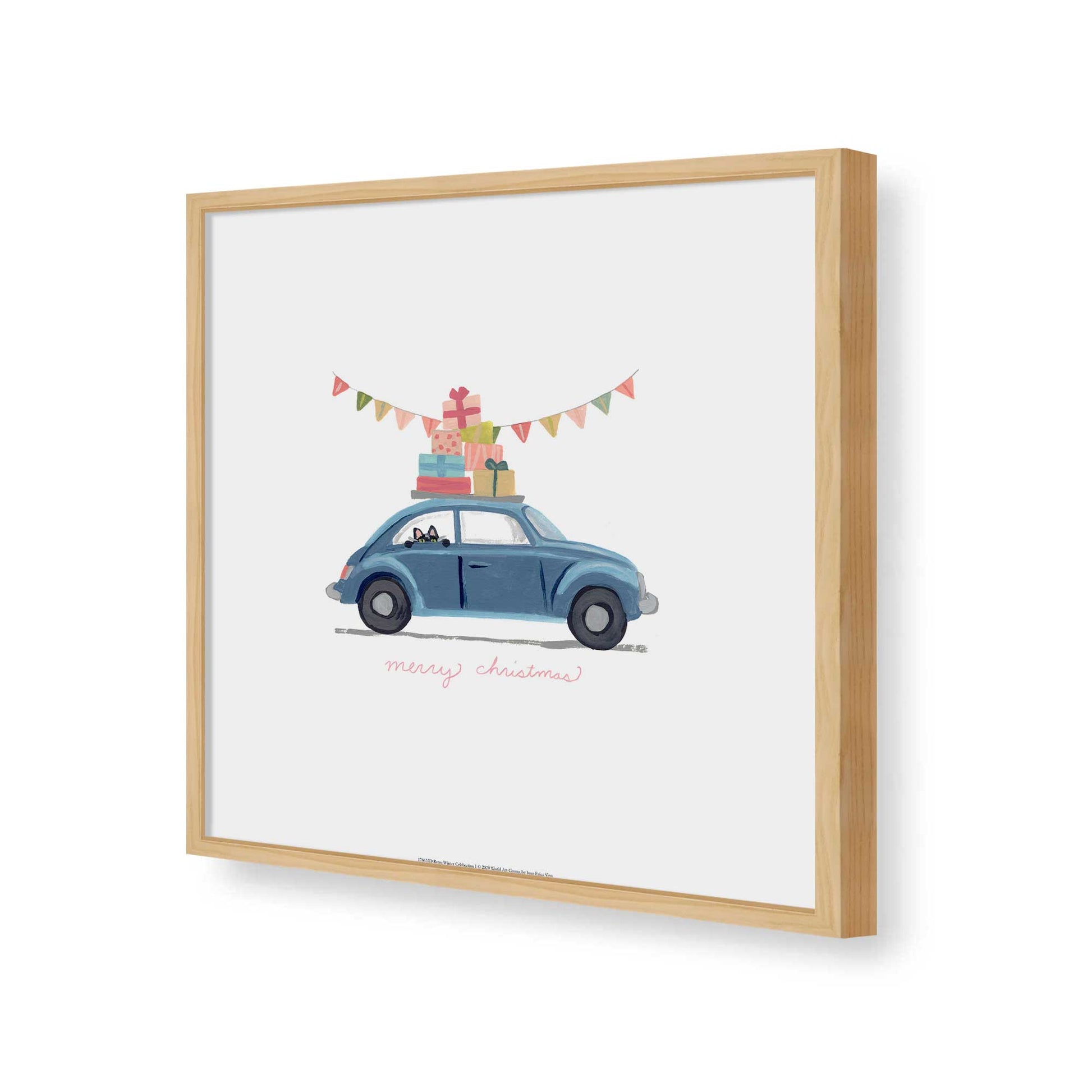 [Color:Espresso], Picture of art in a Espresso frame of the corner