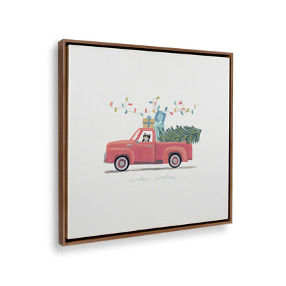 [Color:Walnut], Picture of the corner of the art