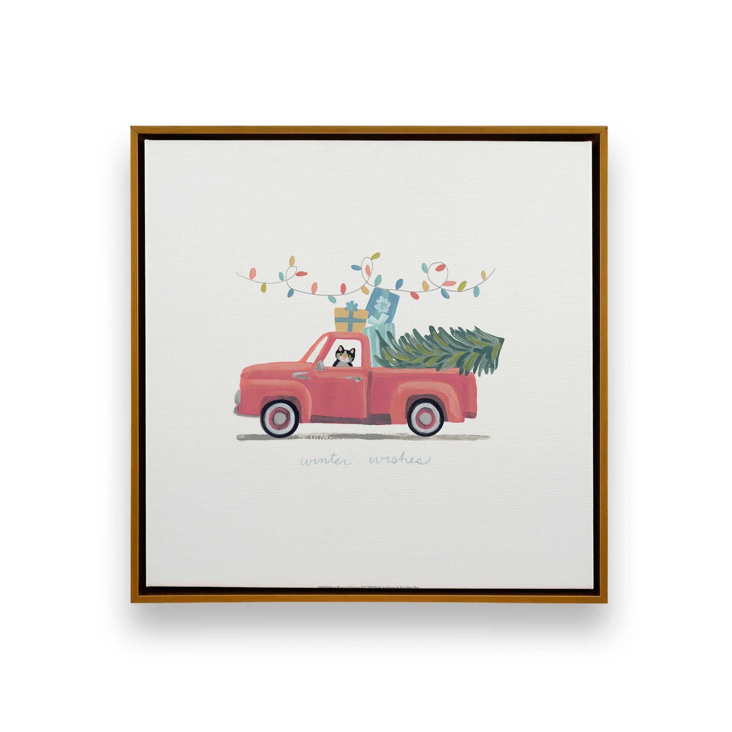 [Color:Polished Gold], Picture of art in a Polished Gold frame