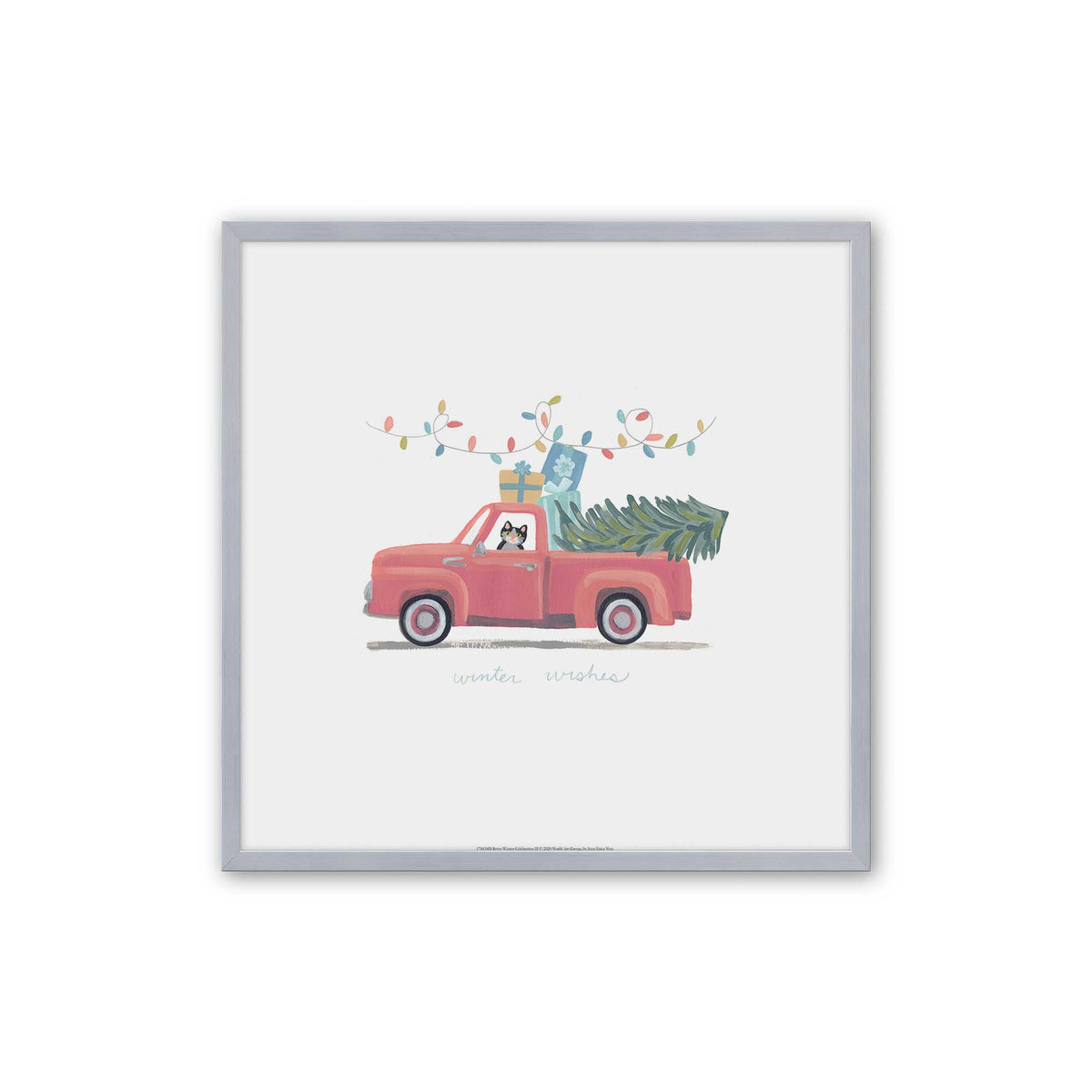 [Color:Polished Chrome], Picture of art in a Polished Chrome frame
