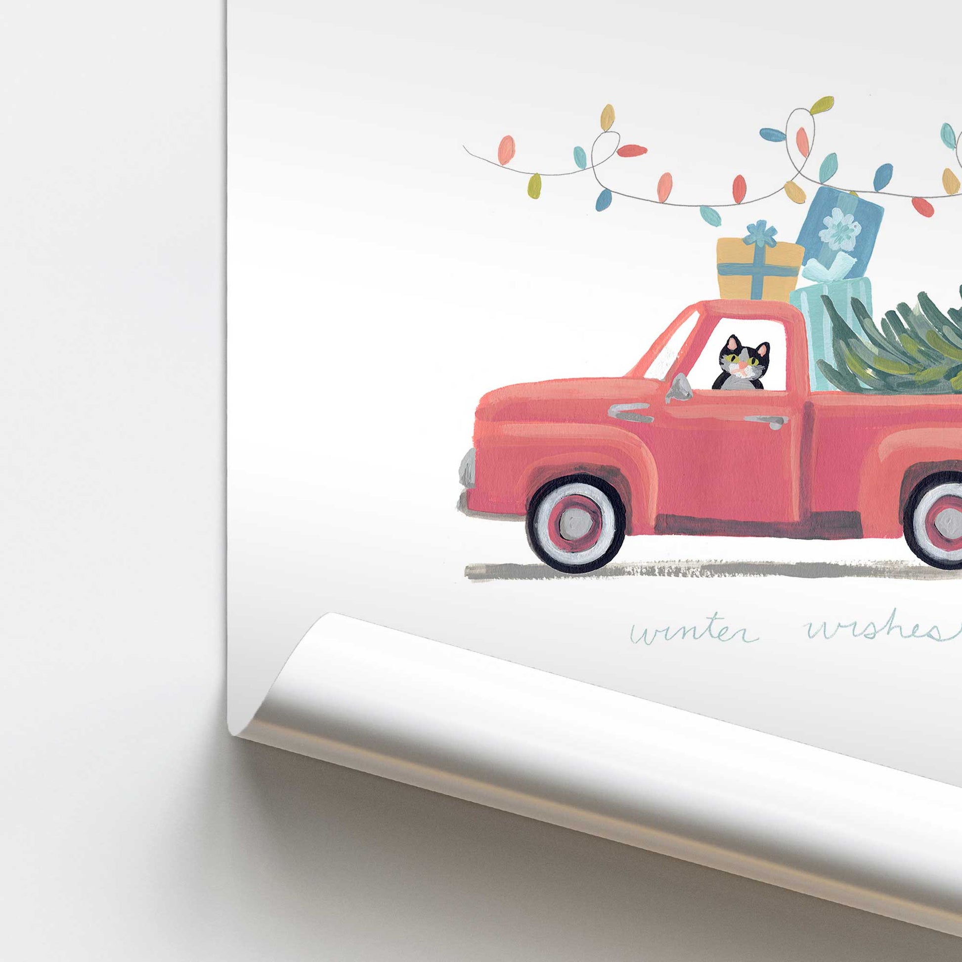 [Color:Rolled Print], Picture of close up of art