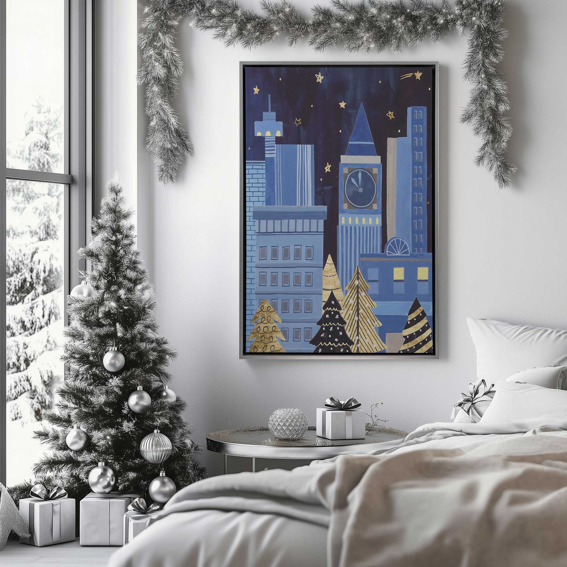 Picture of art in a room