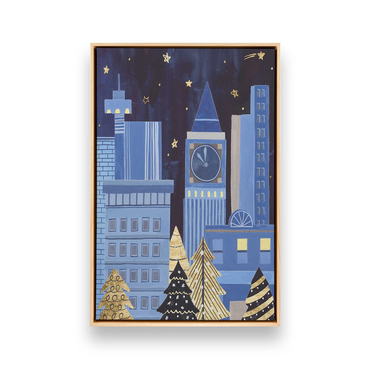 [Color:American Maple], Picture of art in a American Maple frame