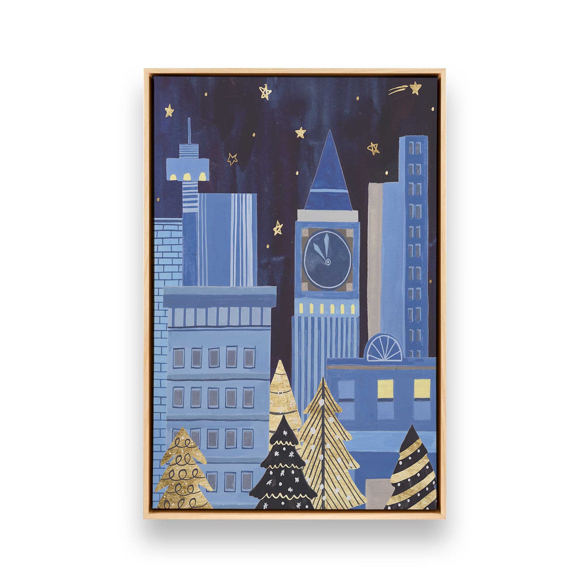 [Color:American Maple], Picture of art in a American Maple frame