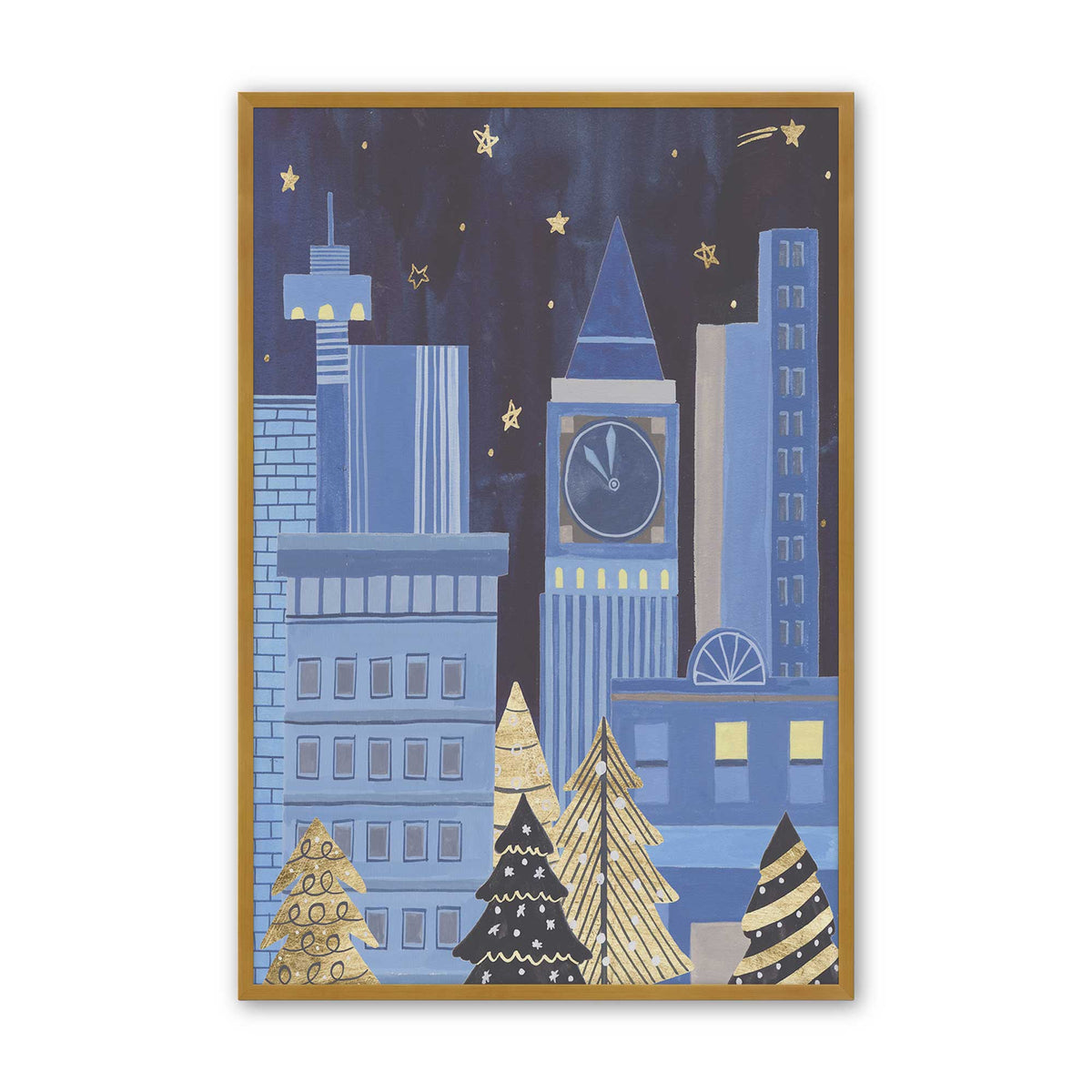 [Color:Polished Gold], Picture of art in a Polished Gold frame