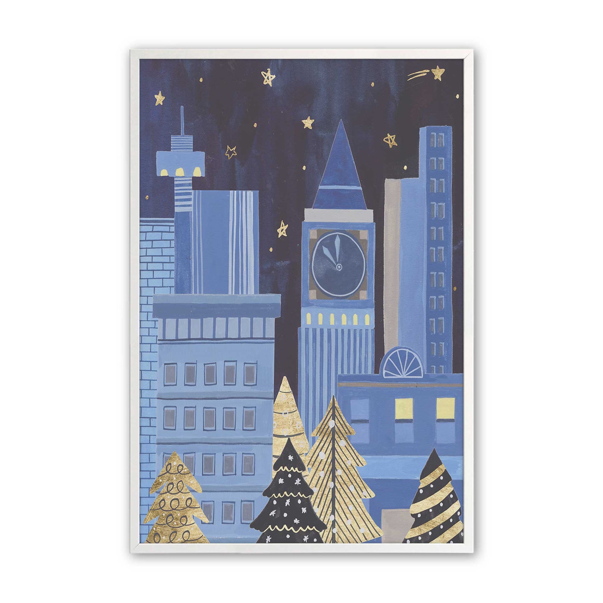 [Color:Opaque White], Picture of art in a Opaque White frame