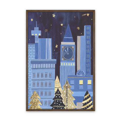 [Color:Walnut], Picture of art in a Walnut frame